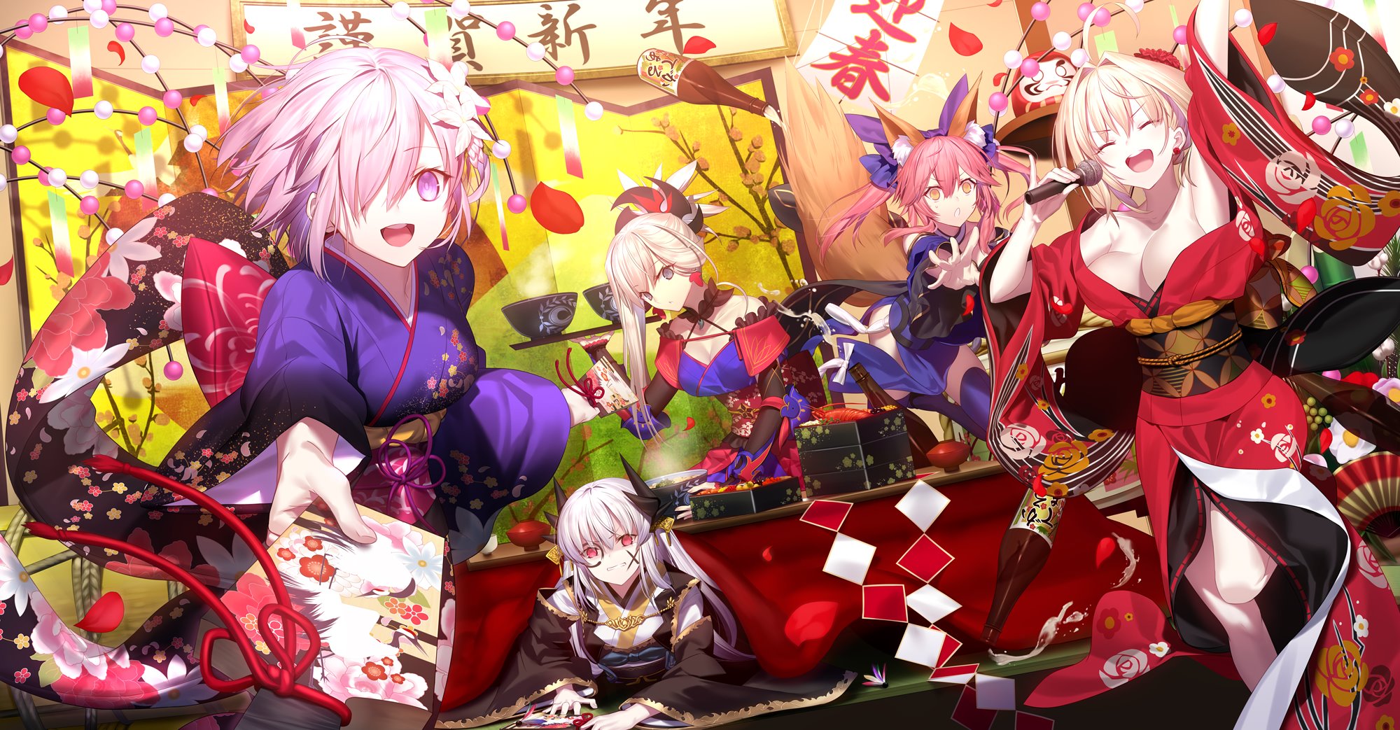 Kiyohime (Fate/grand Order) Desktop home screen wallpaper