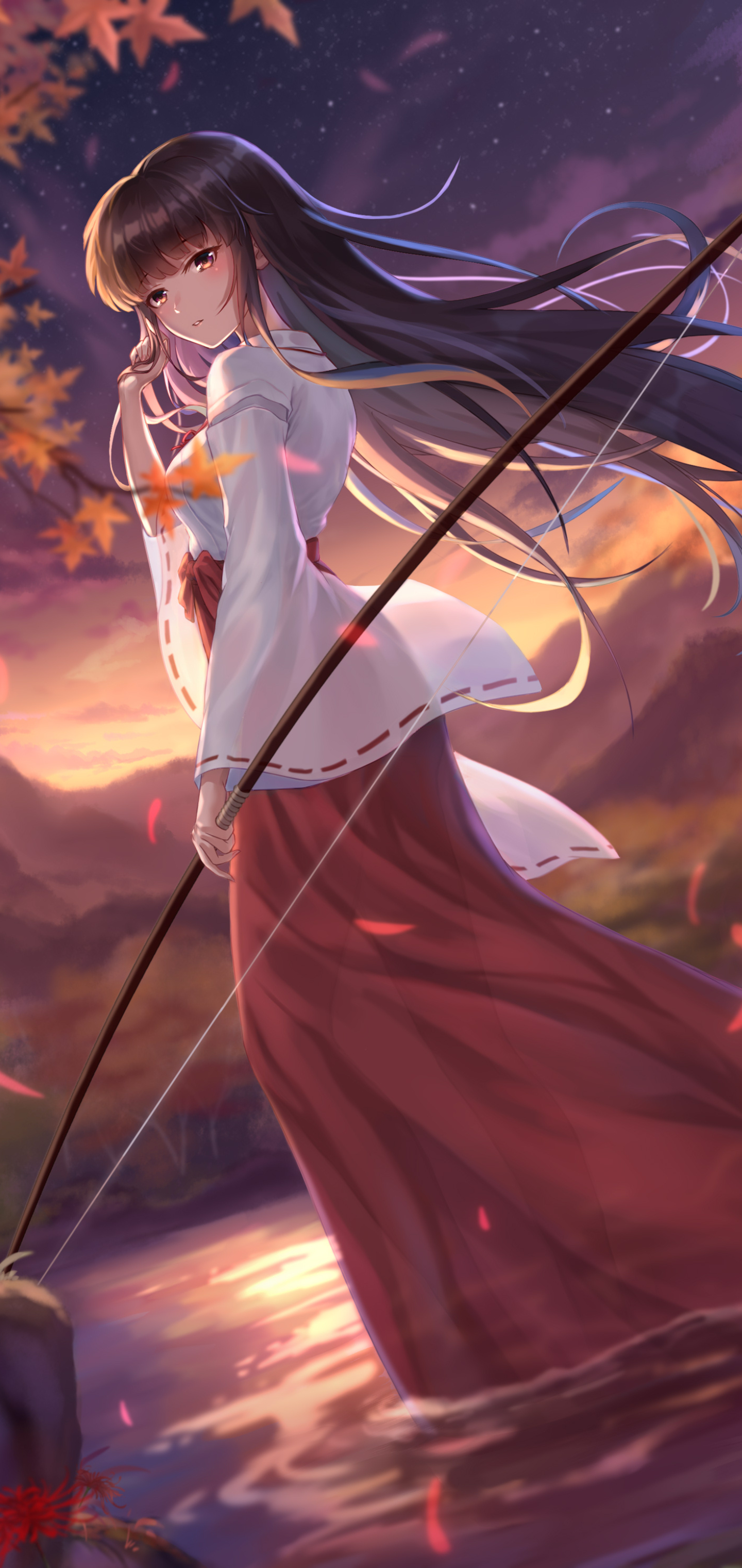 Mobile wallpaper: Anime, Inuyasha, Kikyô (Inuyasha), 1373550 download the  picture for free.