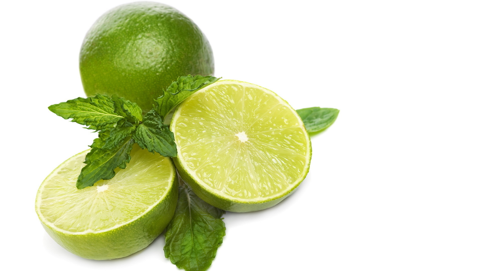 1920x1080 Background food, lime, fruits