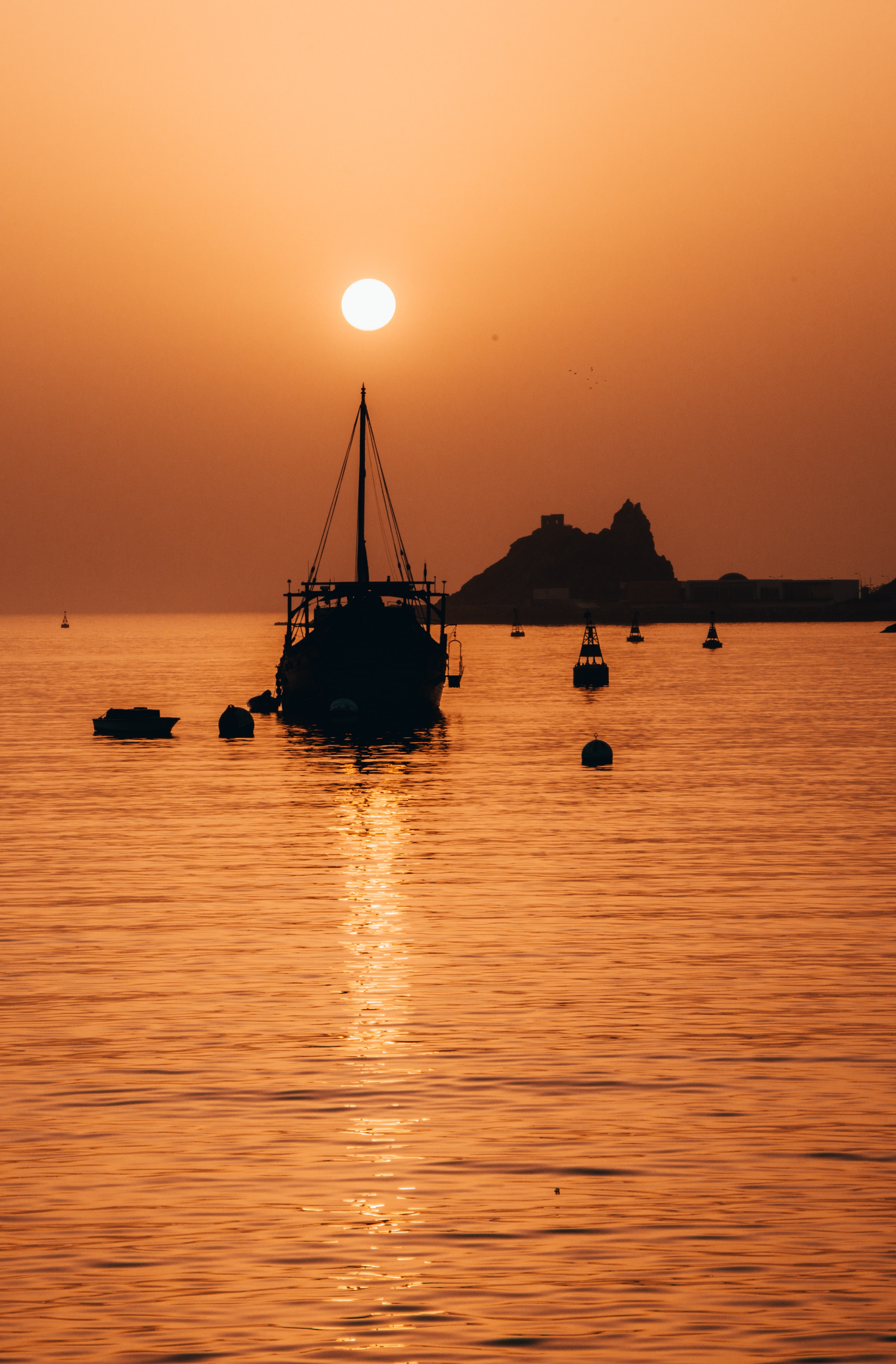 Laden Sie das Blendung, Silhouette, Verschiedenes, Sonstige, Sunset, Sea, Schiff-Bild kostenlos auf Ihren PC-Desktop herunter