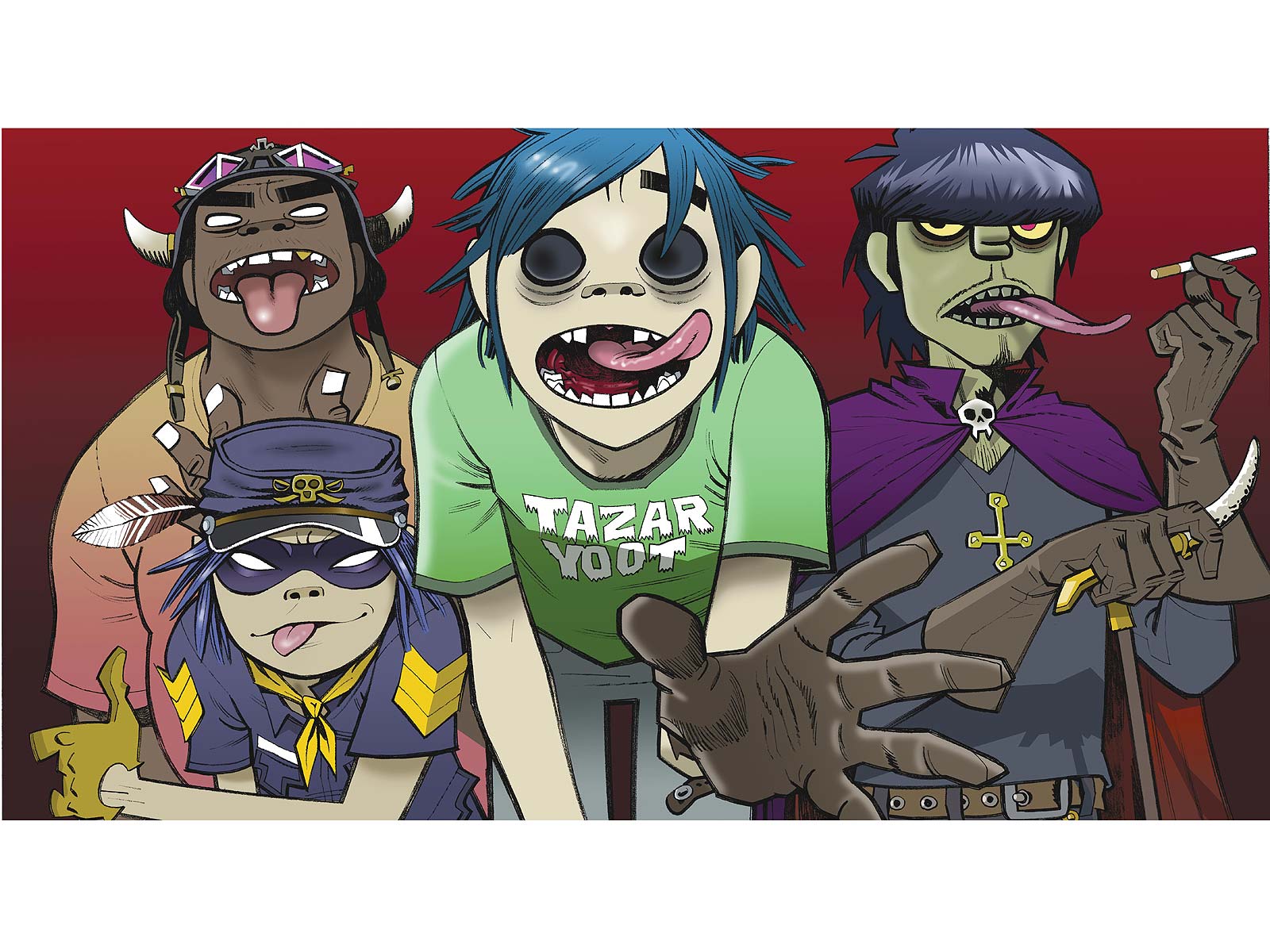 gorillaz, music for android