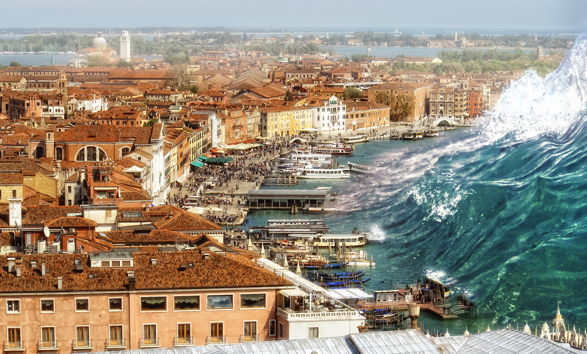 Венеция материковая часть
