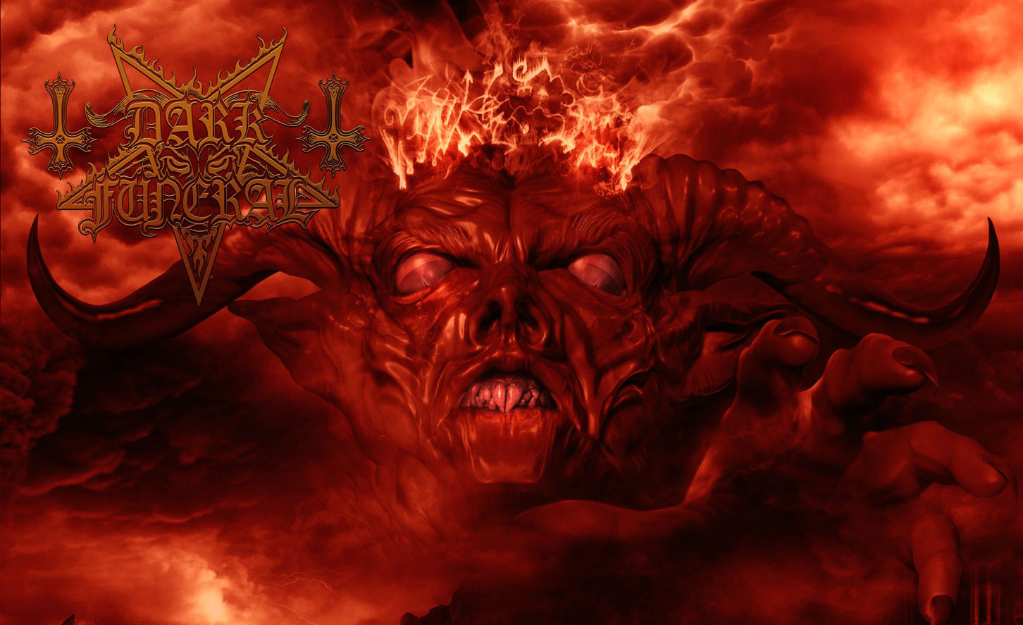Download mobile wallpaper Music, Demon, Occult, Dark Funeral, Baphomet, Satanic, Satan, Satanism for free.