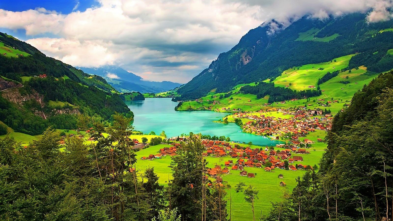 Beautiful Switzerland Autumn Landscape Wallapaper HD Mobile, Desktop  Wallpaper
