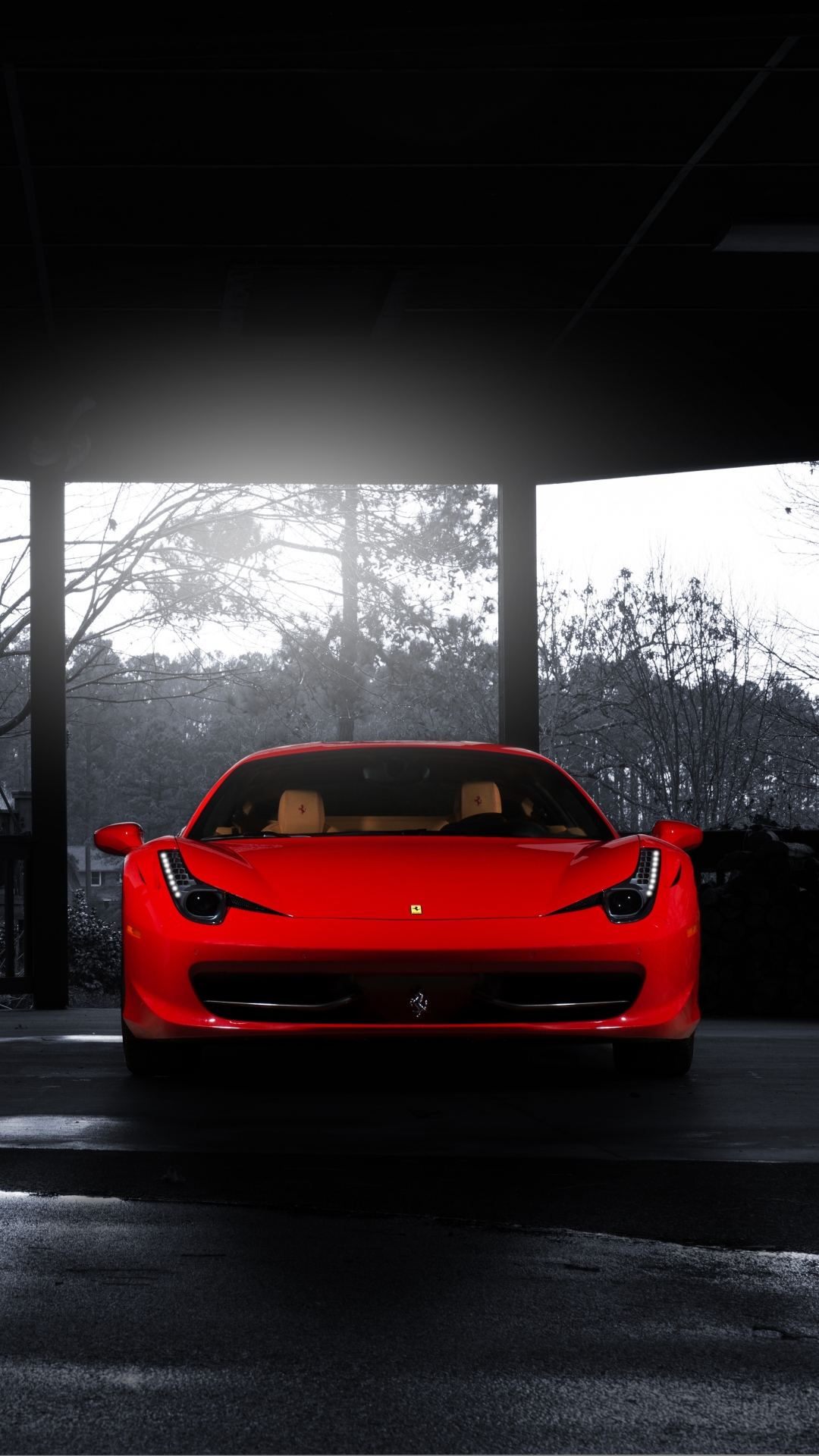 Mobile HD Wallpaper Ferrari 458 