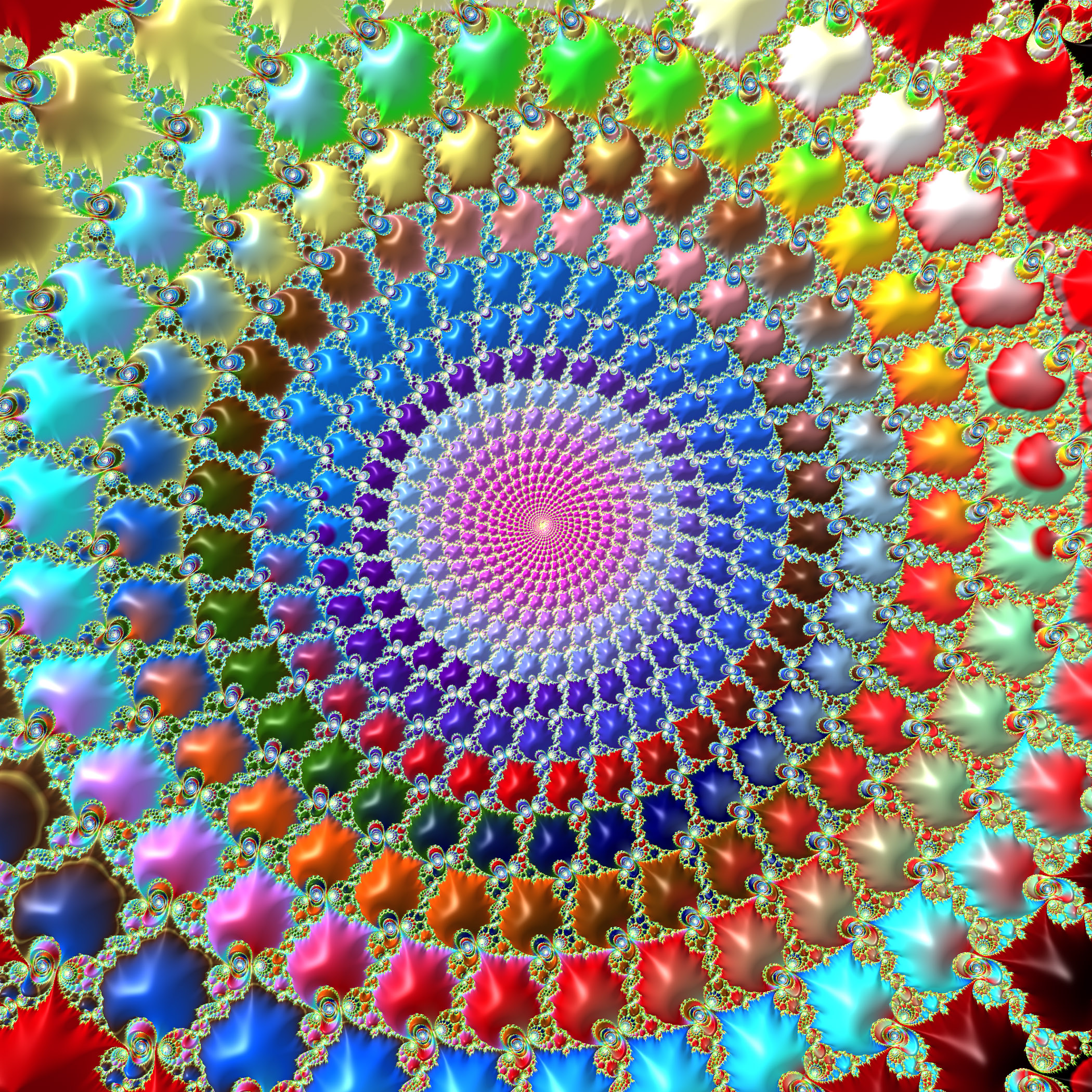 Téléchargez gratuitement l'image Patterns, Cercles, Fractale, Multicolore, Hétéroclite, 3D sur le bureau de votre PC