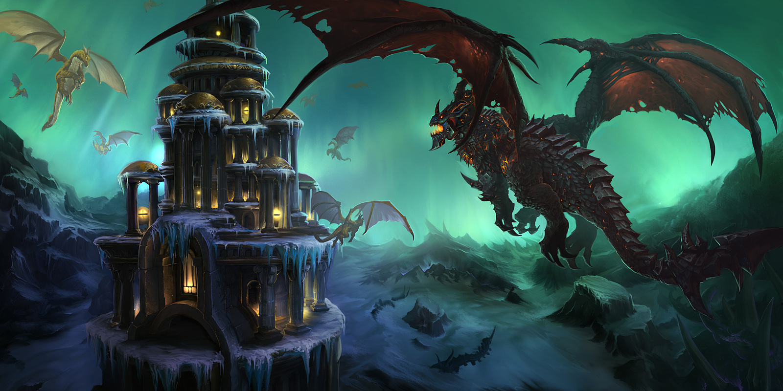video game, world of warcraft: cataclysm, dragon, mmorpg, warcraft