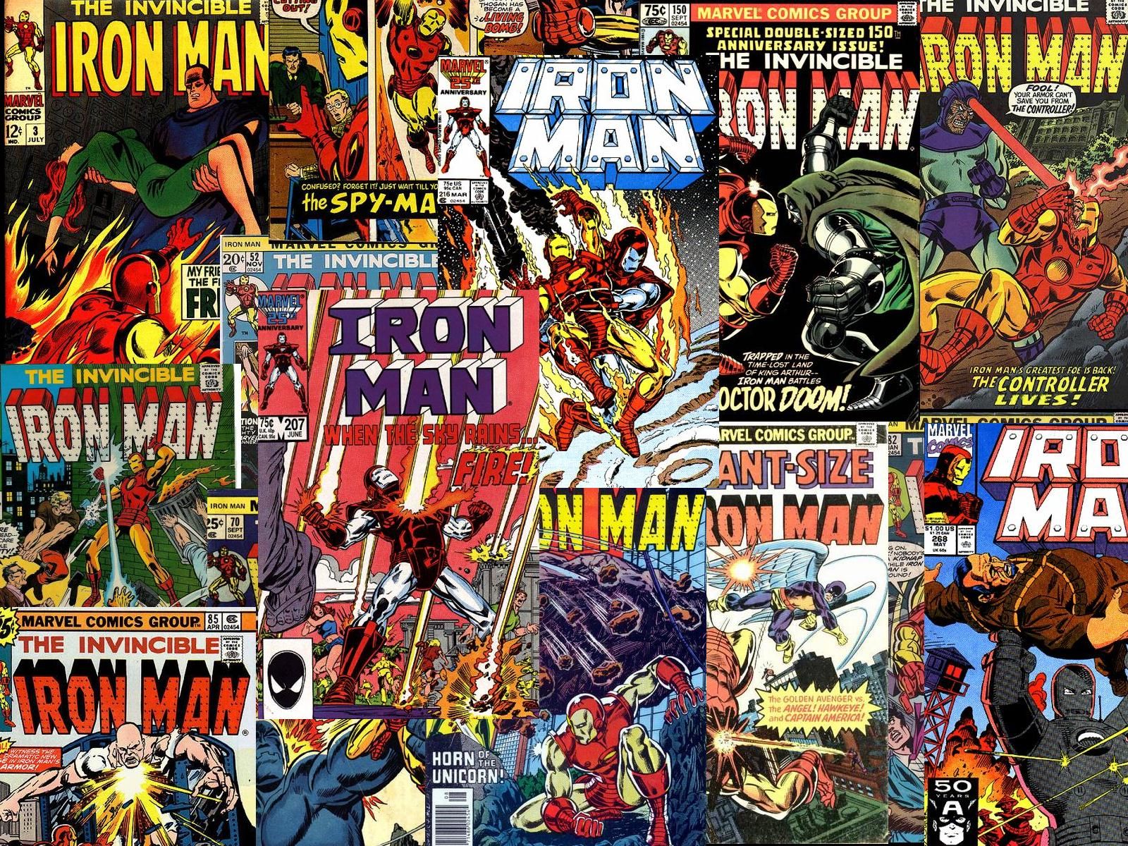 iron man, comics, angel (marvel comics), superhero, victor von doom Aesthetic wallpaper