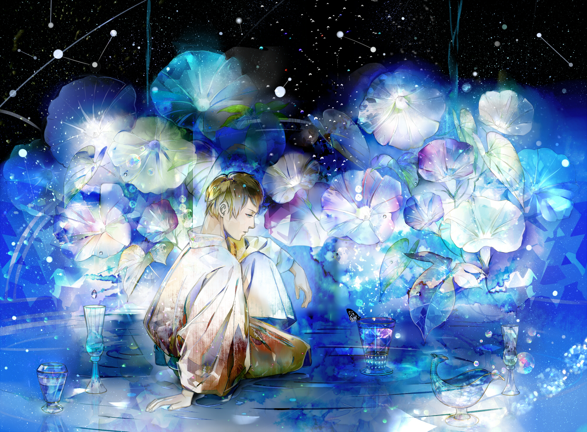 Ночной цветок аниме