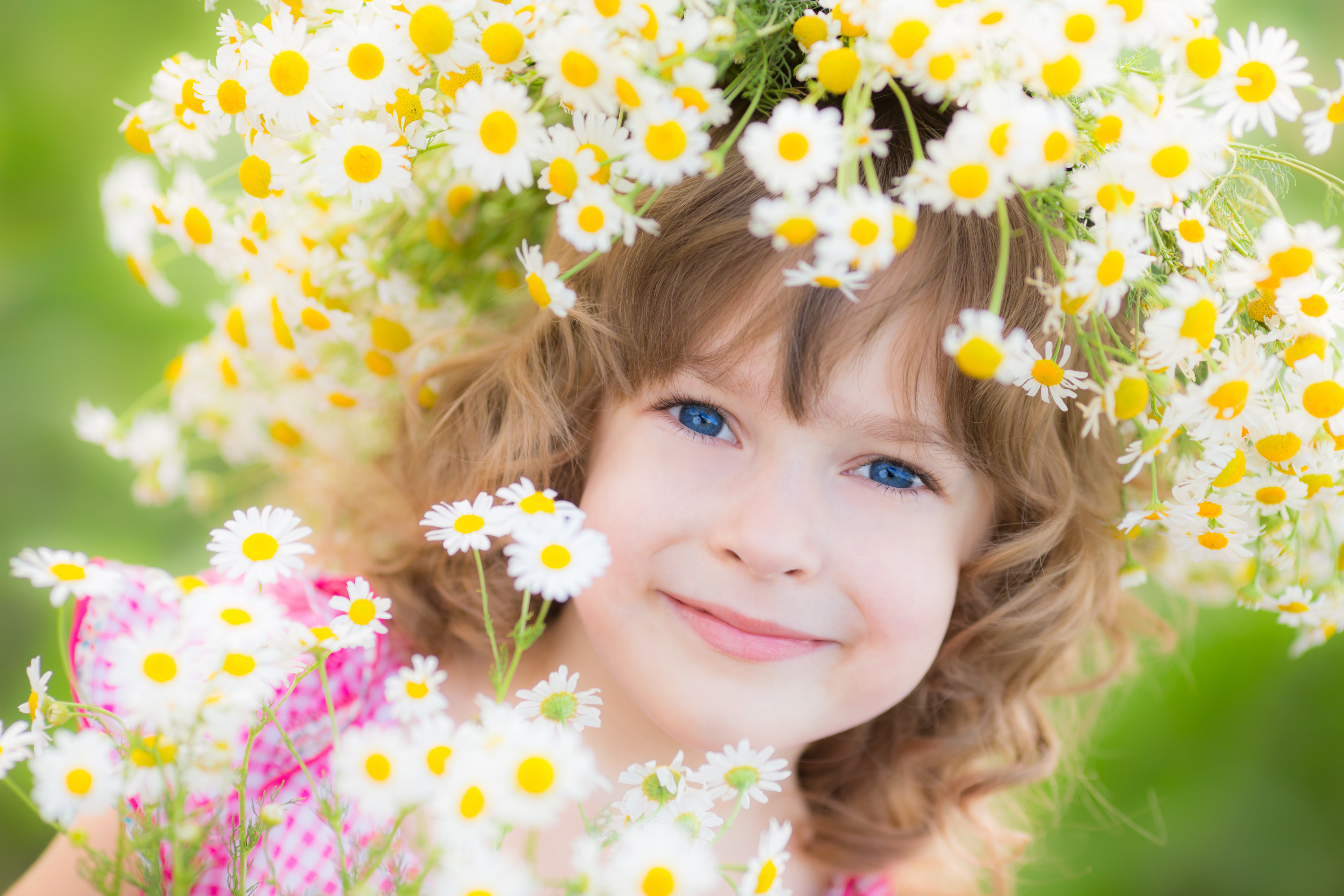 красивые фото цветы дети