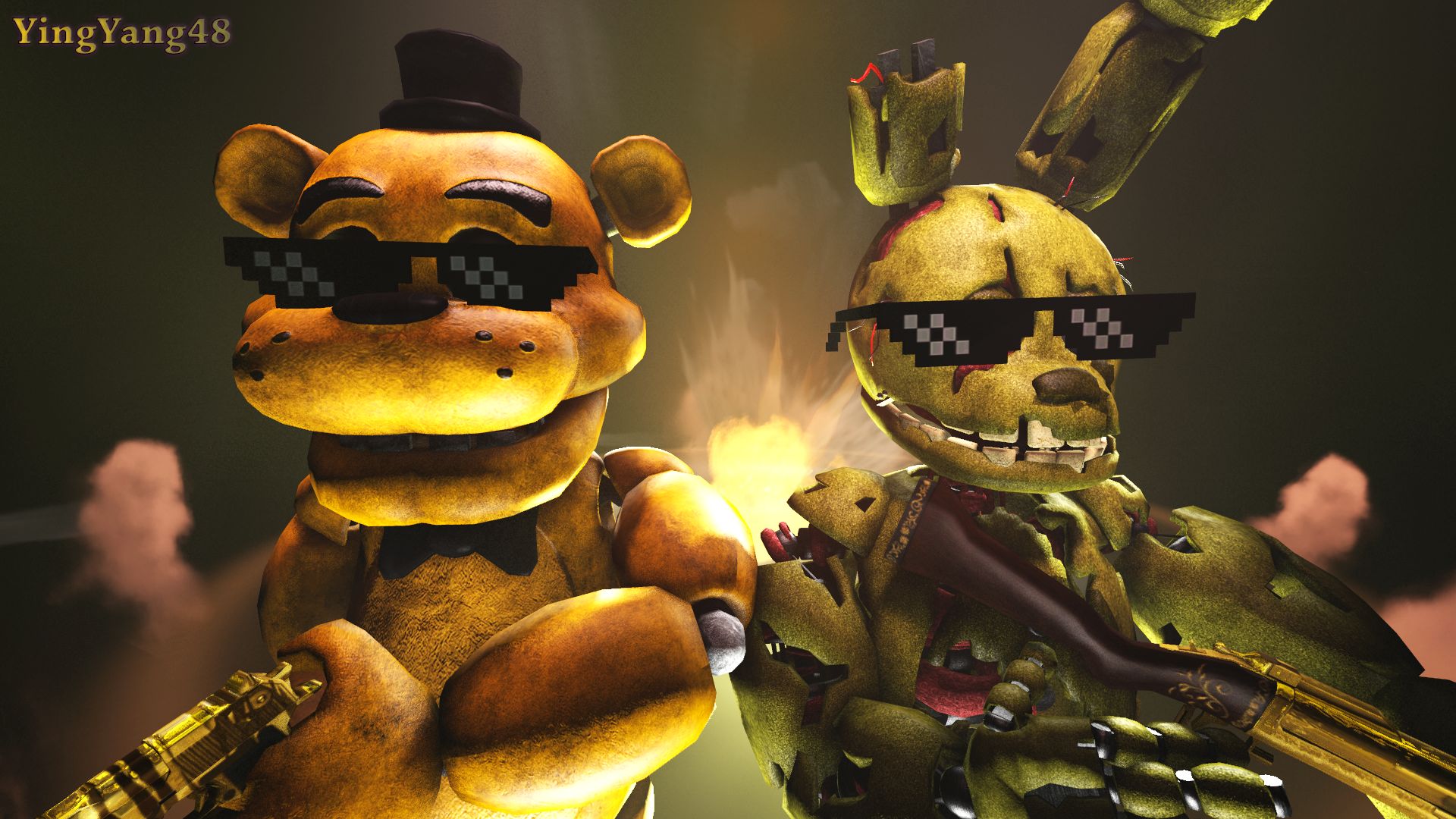 five nights at freddy's, video game High Definition image