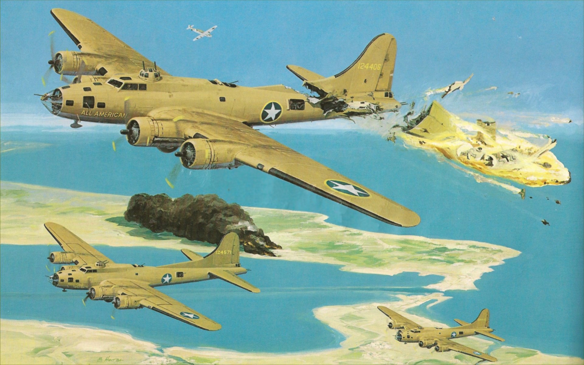 boeing b 17 flying fortress, military, bombers for android