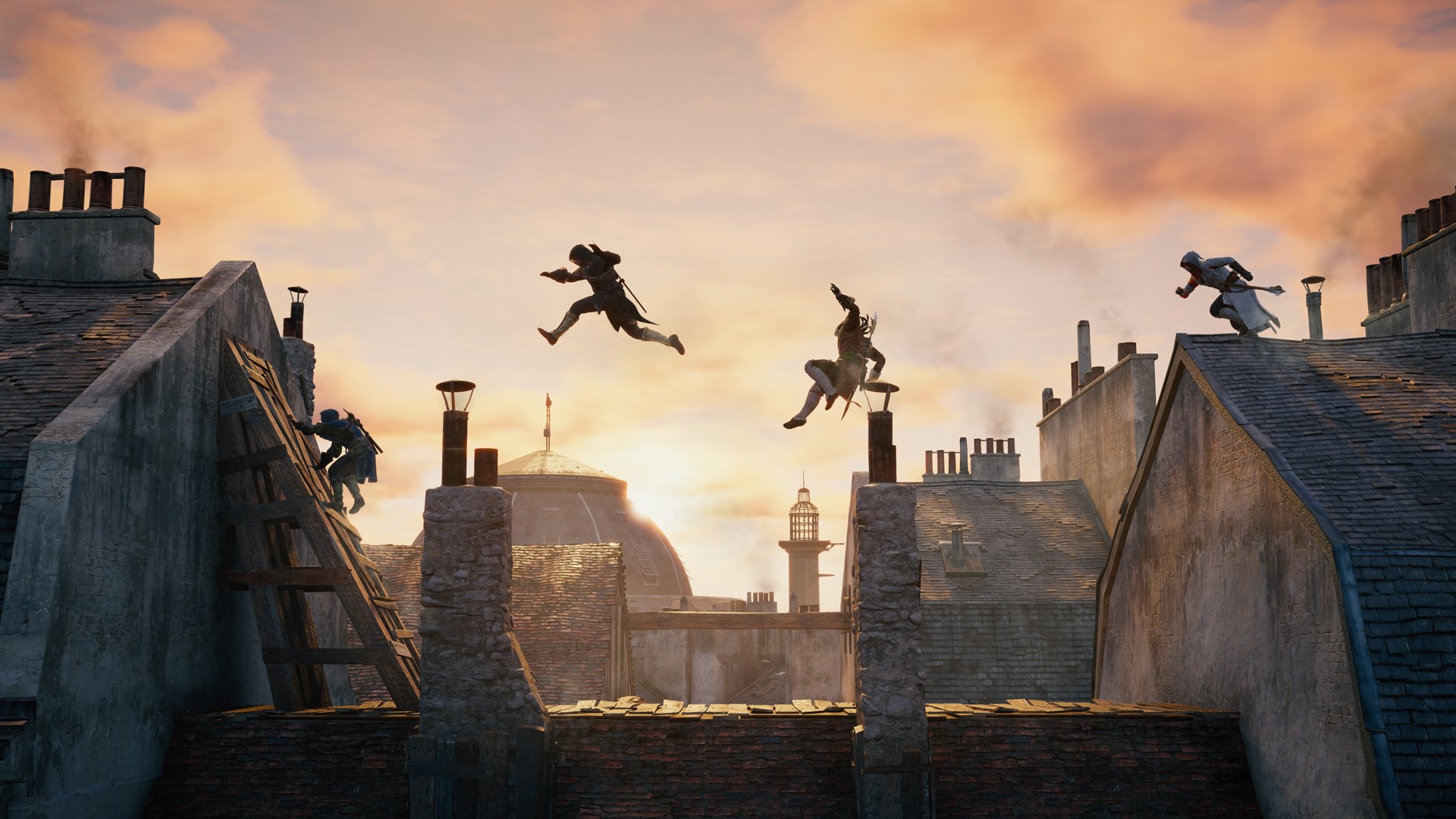 Horizontal Wallpaper assassin's creed: unity, assassin's creed, video game