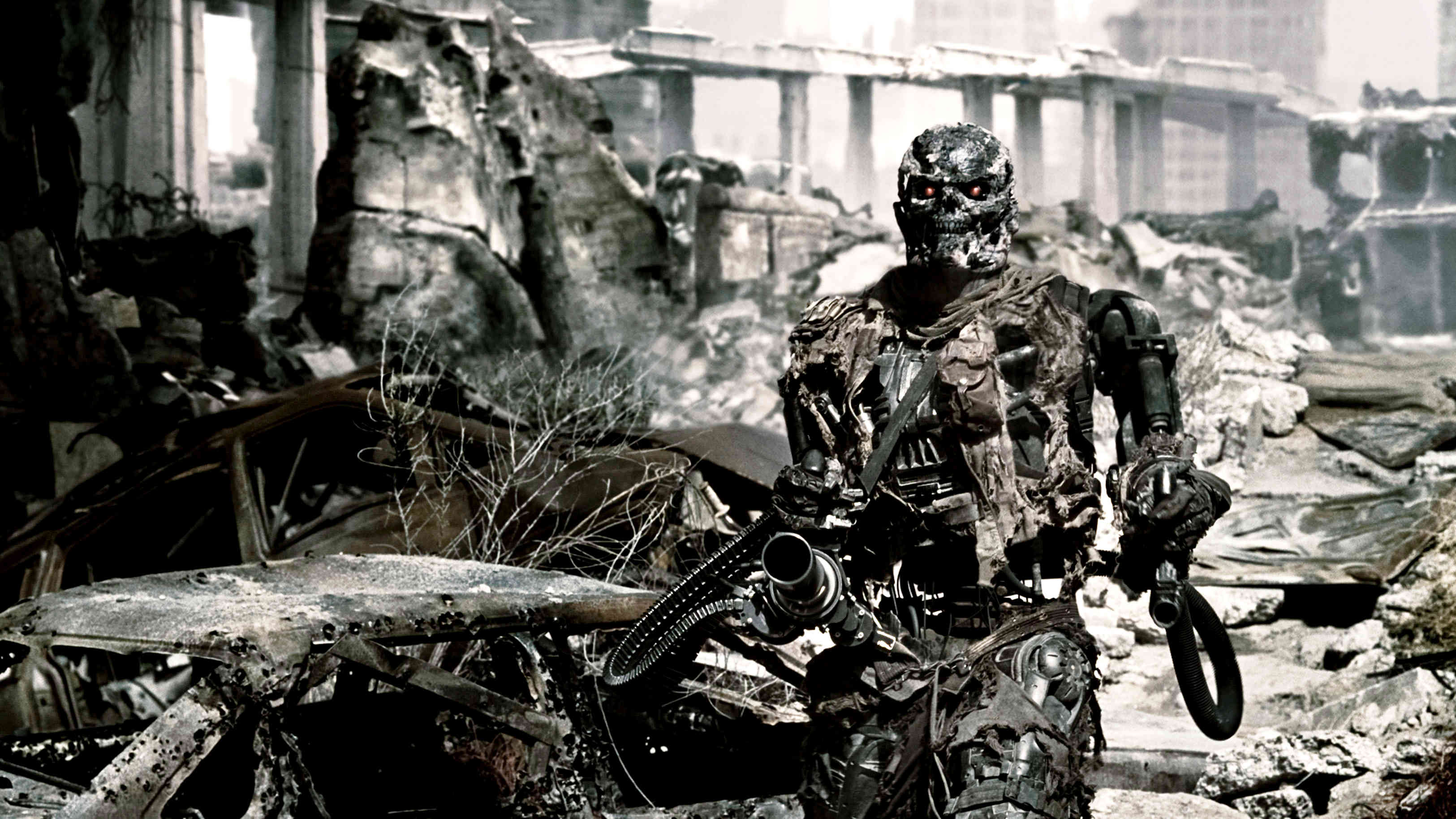 Terminator Salvation Vertical Background