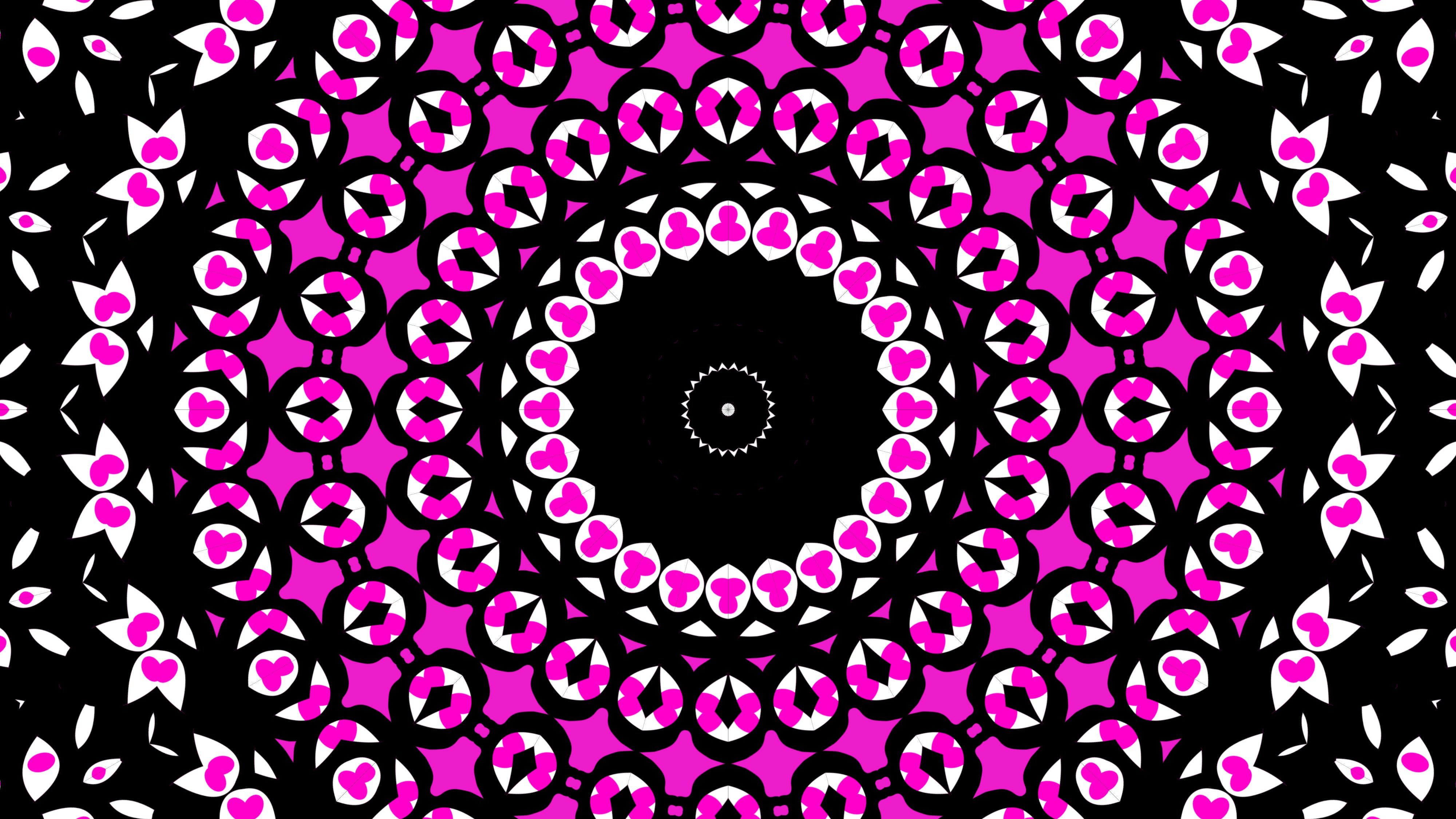 Download mobile wallpaper Abstract, Pattern, Circle, Kaleidoscope for free.