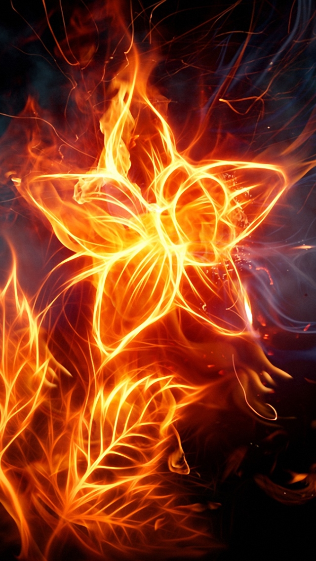 Free and customizable fire background templates