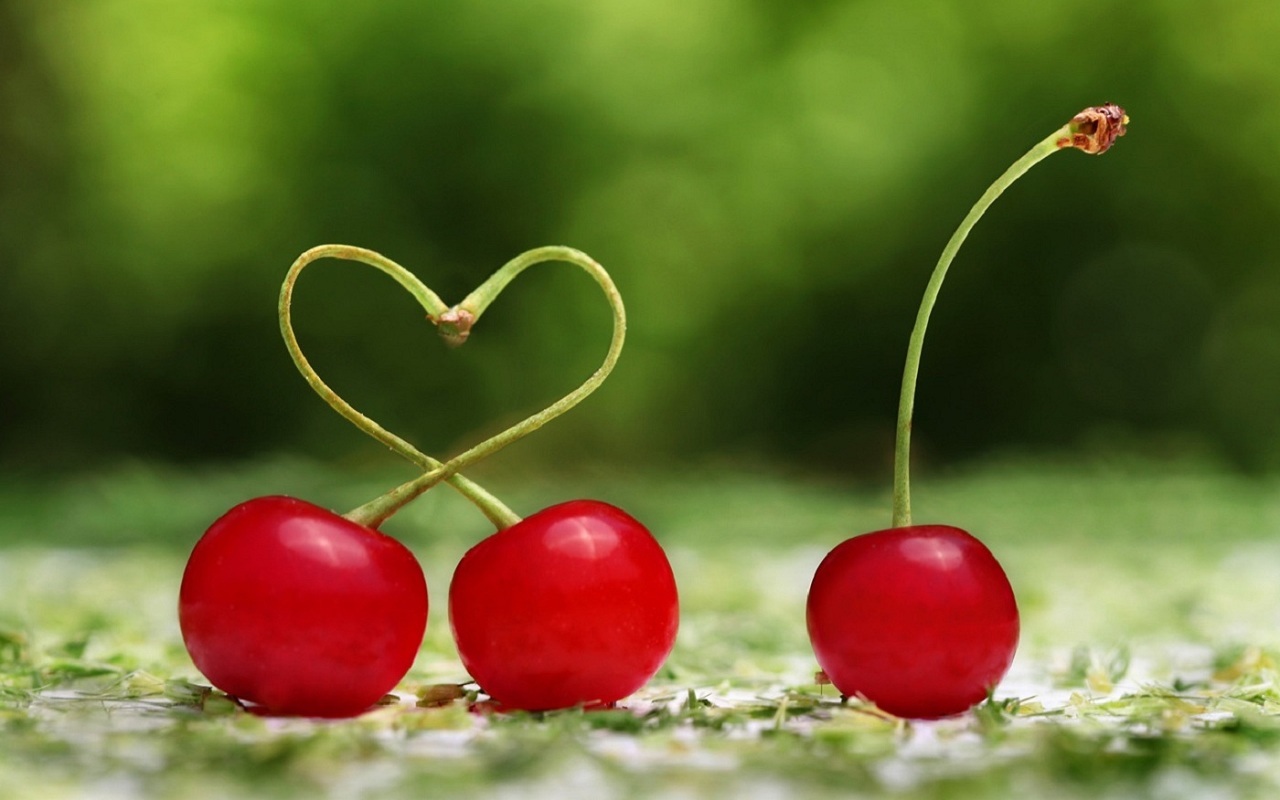 Download mobile wallpaper Background, Cherry, Fruits for free.