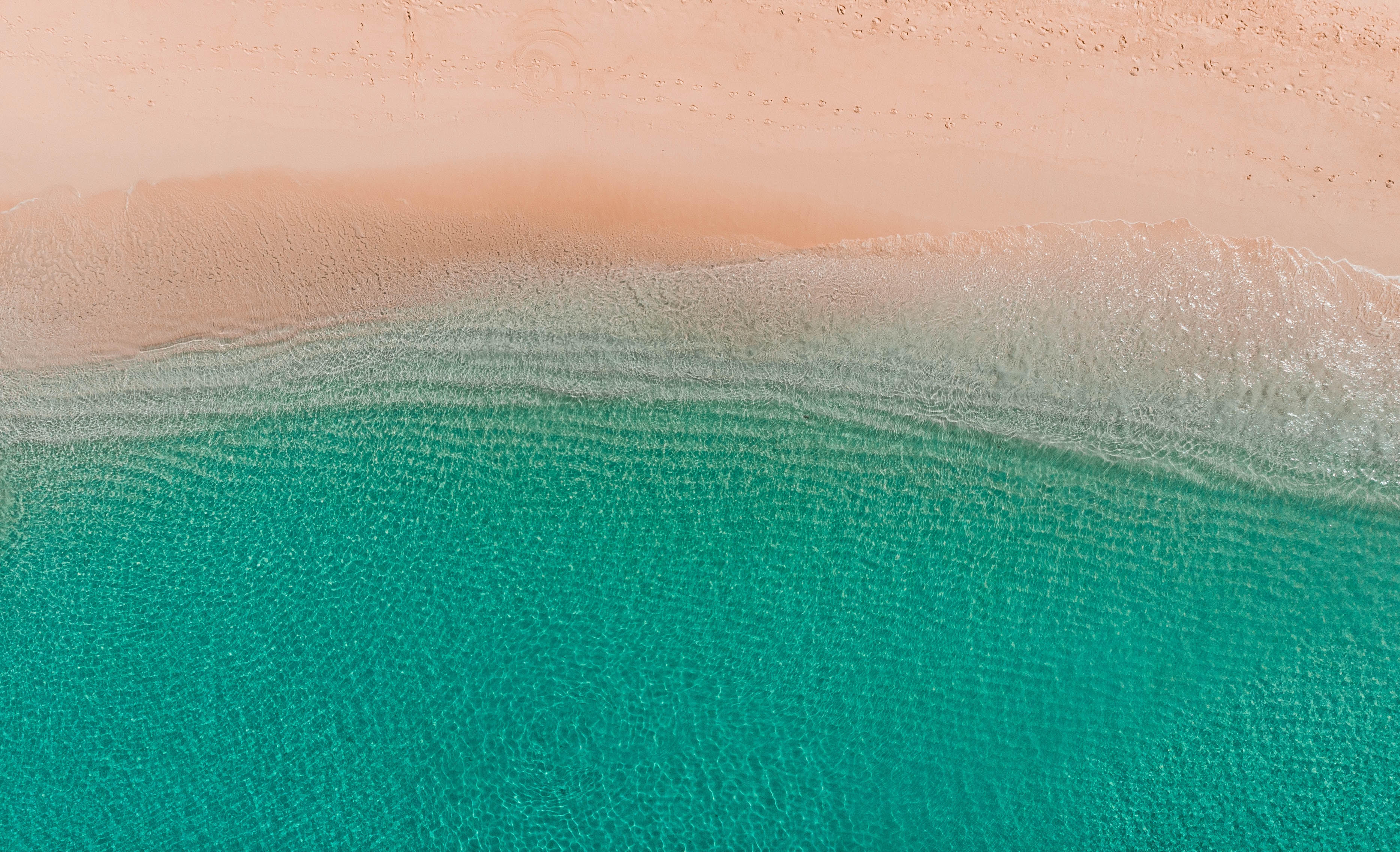 beach, sand, nature, water, sea, view from above Free Stock Photo