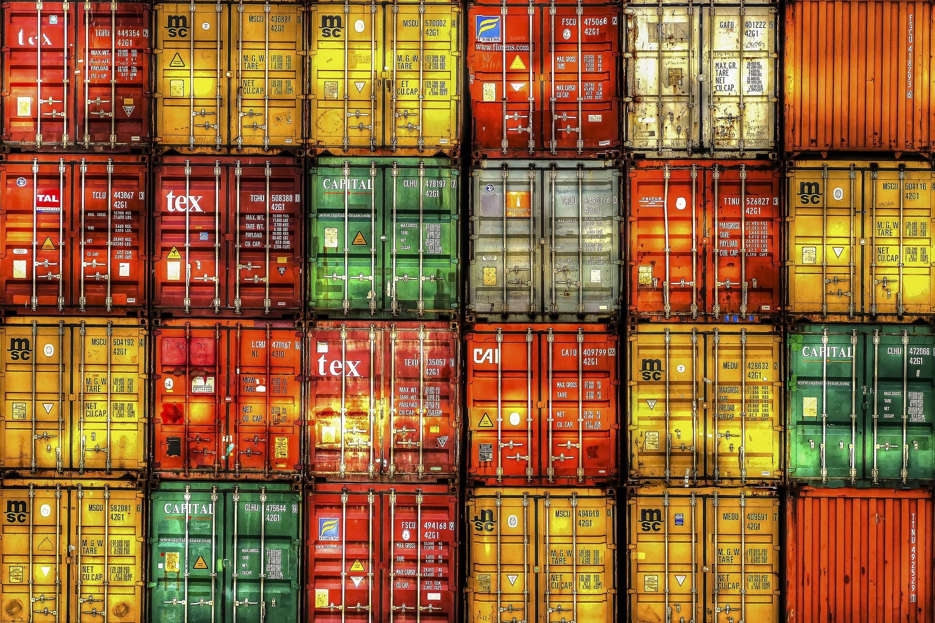 Stack Of Blue Containers Box Cargo Freight Ship For Import Export 3d Stock  Photo  Download Image Now  iStock