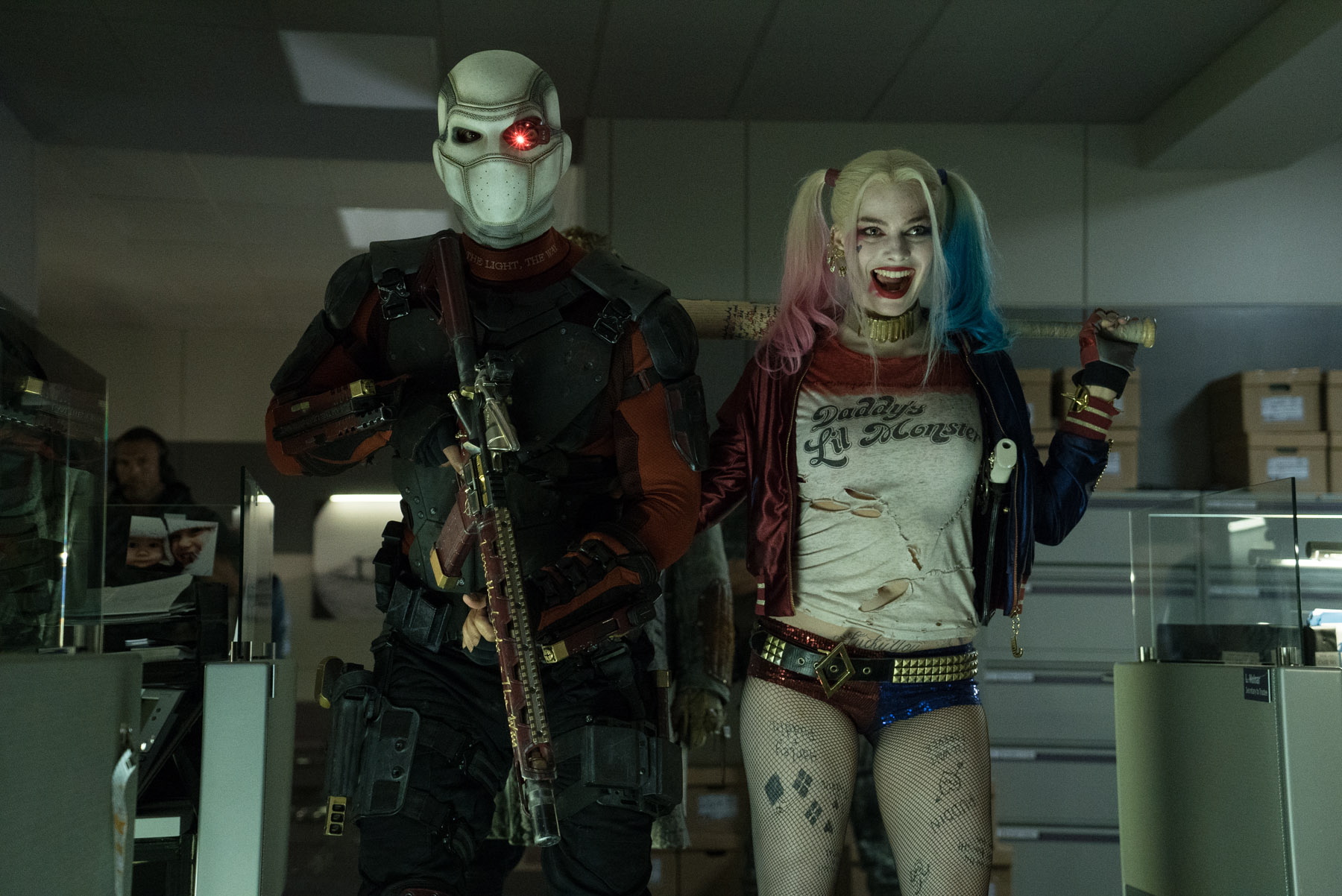 margot robbie, harley quinn, movie, suicide squad, deadshot, will smith wallpapers for tablet