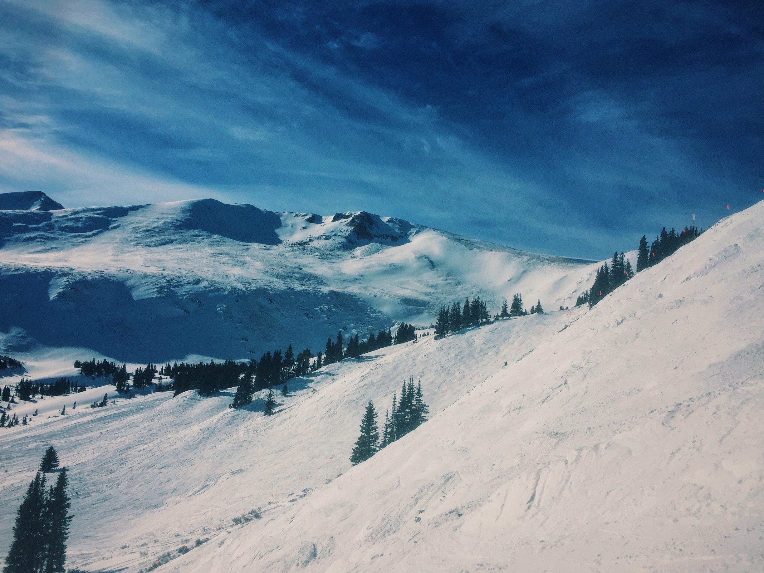 Download mobile wallpaper Winter, Vertex, Top, Ate, Snow, Mountains, Nature for free.