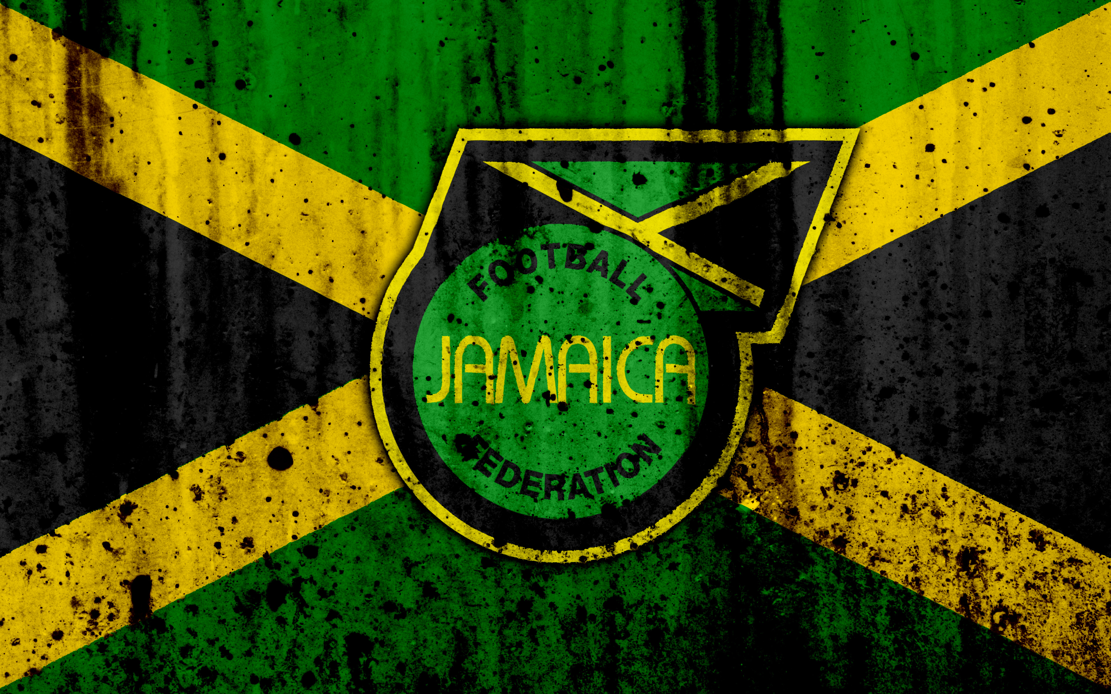 451851 baixar papel de parede logotipo, esportes, seleção jamaicana de futebol, emblema, jamaica, futebol - protetores de tela e imagens gratuitamente