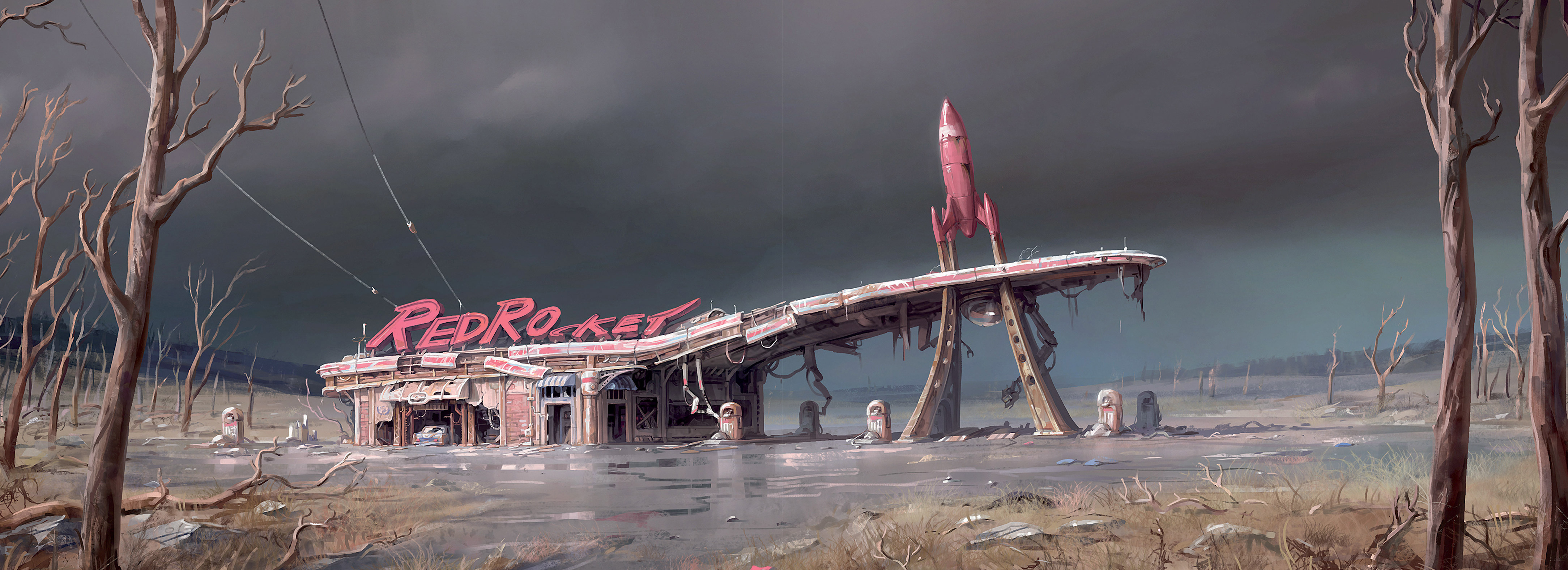 Fallout 4 дорога фото 110