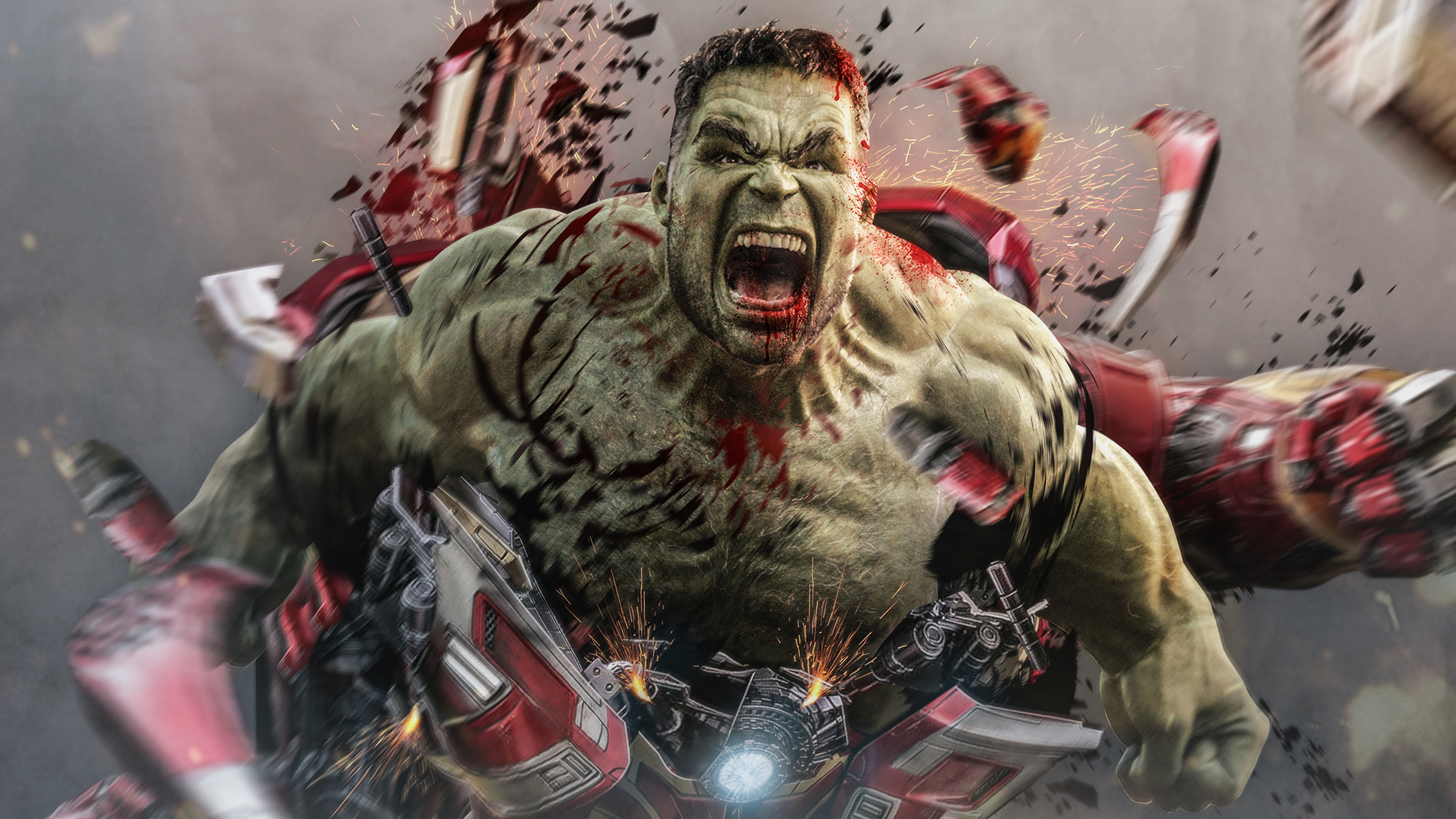 Download mobile wallpaper Hulk, Movie, The Avengers, Avengers Endgame for free.