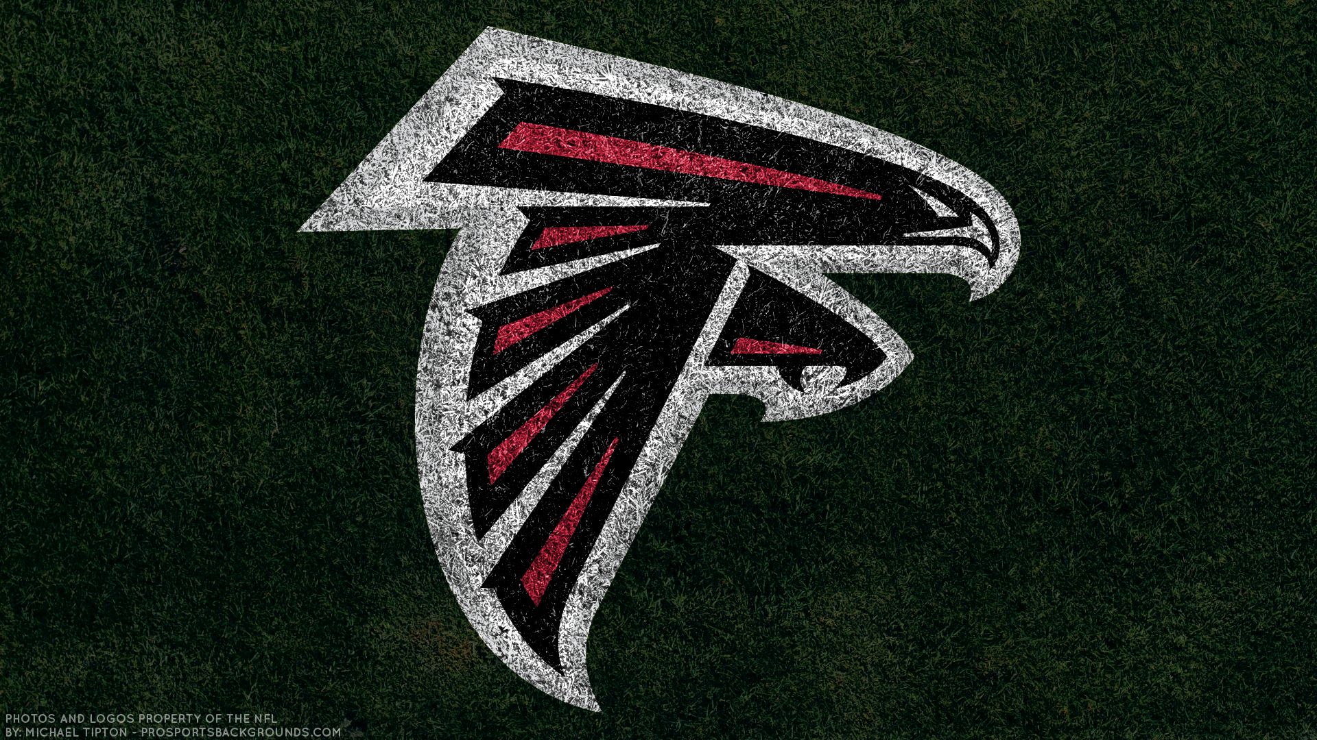 NFL Falcons Logo Wallpaper  Atlanta falcons wallpaper, Atlanta