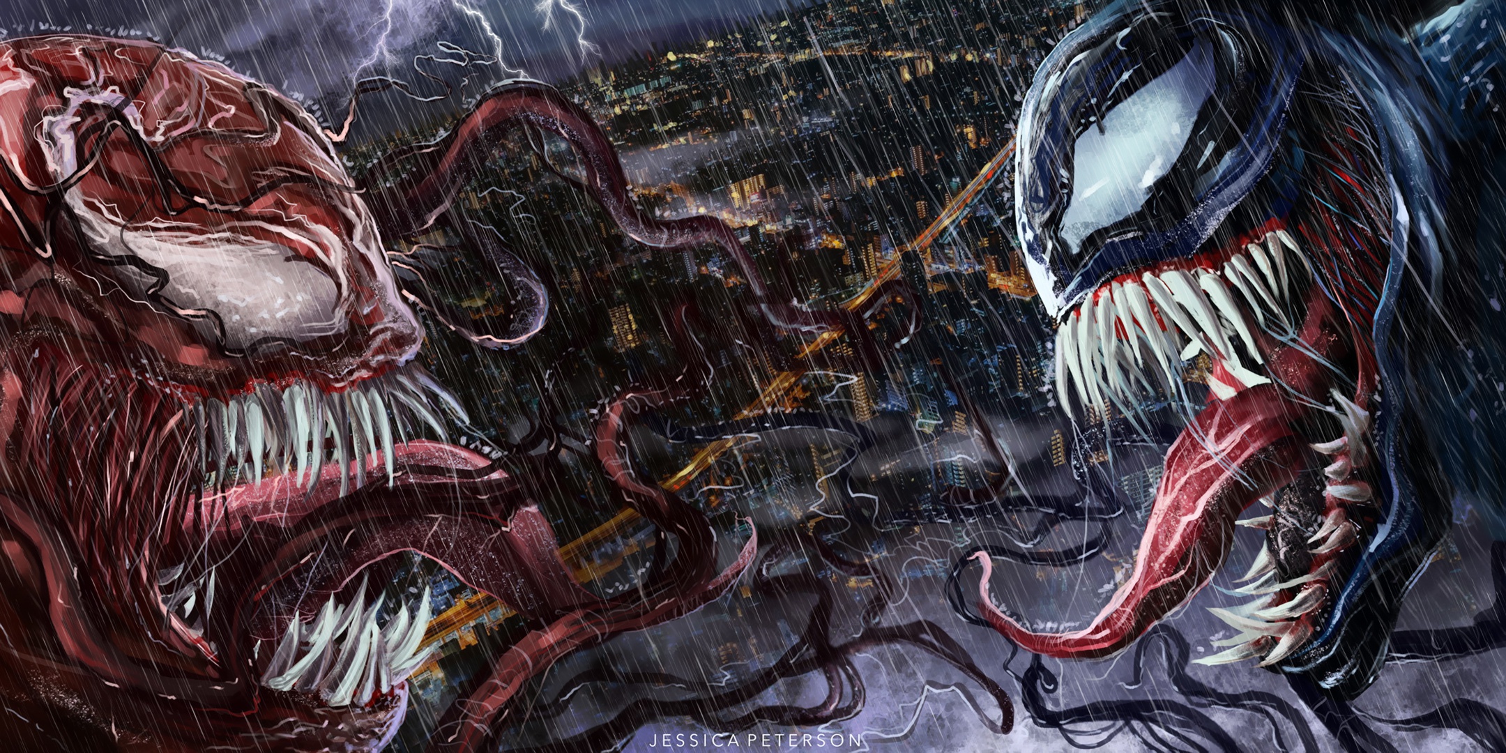 Download mobile wallpaper Venom, Comics, Carnage (Marvel Comics) for free.