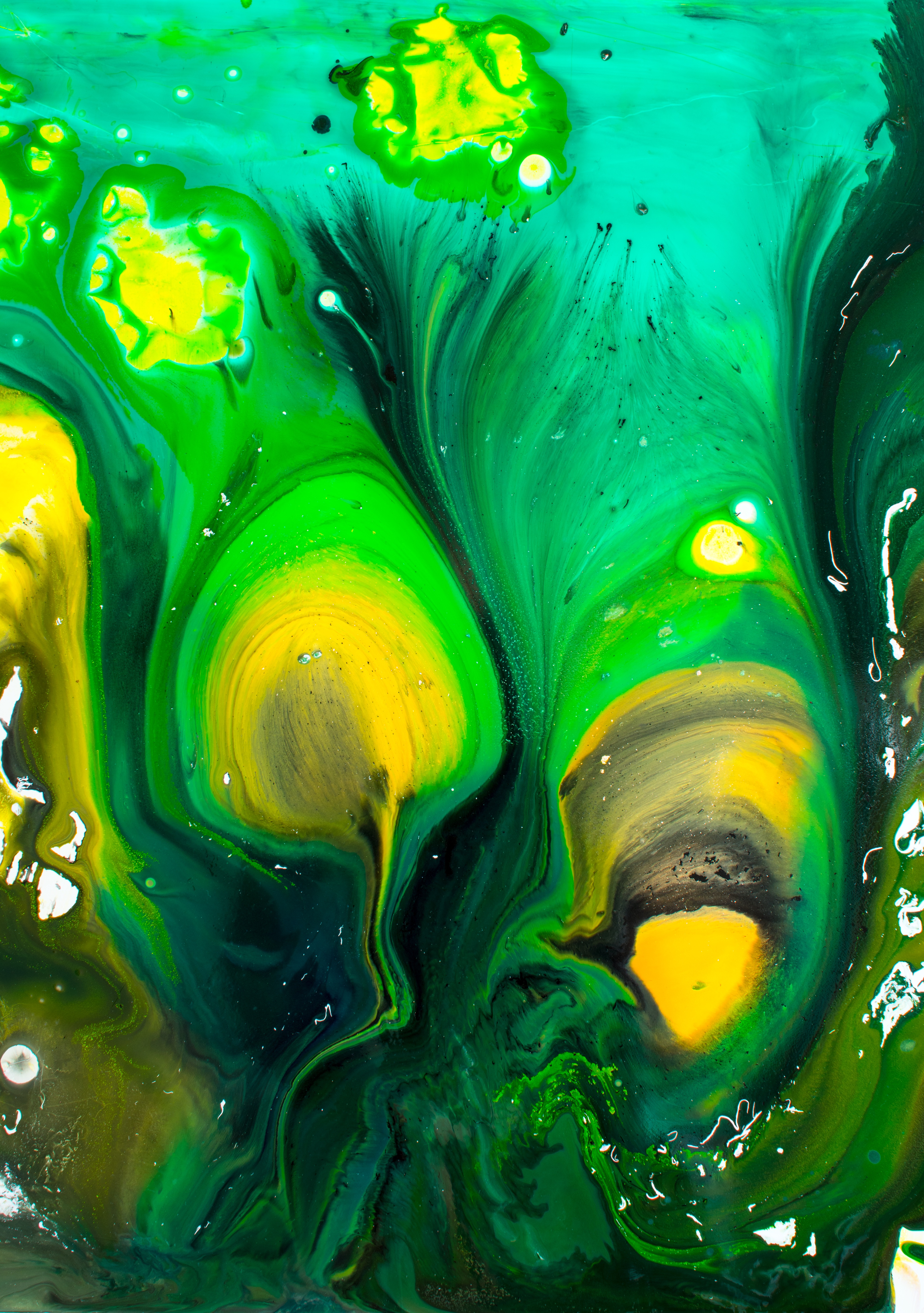 Free download wallpaper Paint, Flow, Drips, Abstract on your PC desktop
