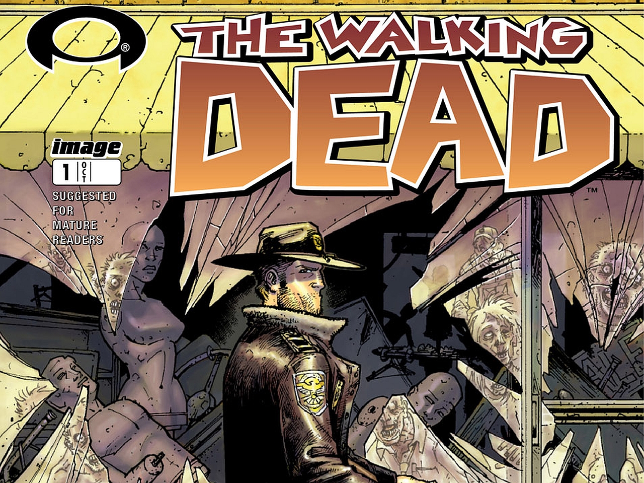 the walking dead comic wallpaper rick
