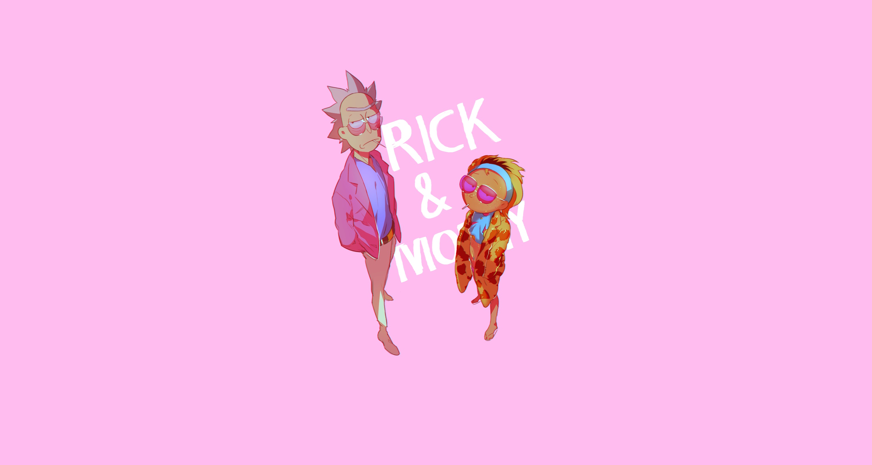 rick and morty, tv show, morty smith, rick sanchez lock screen backgrounds