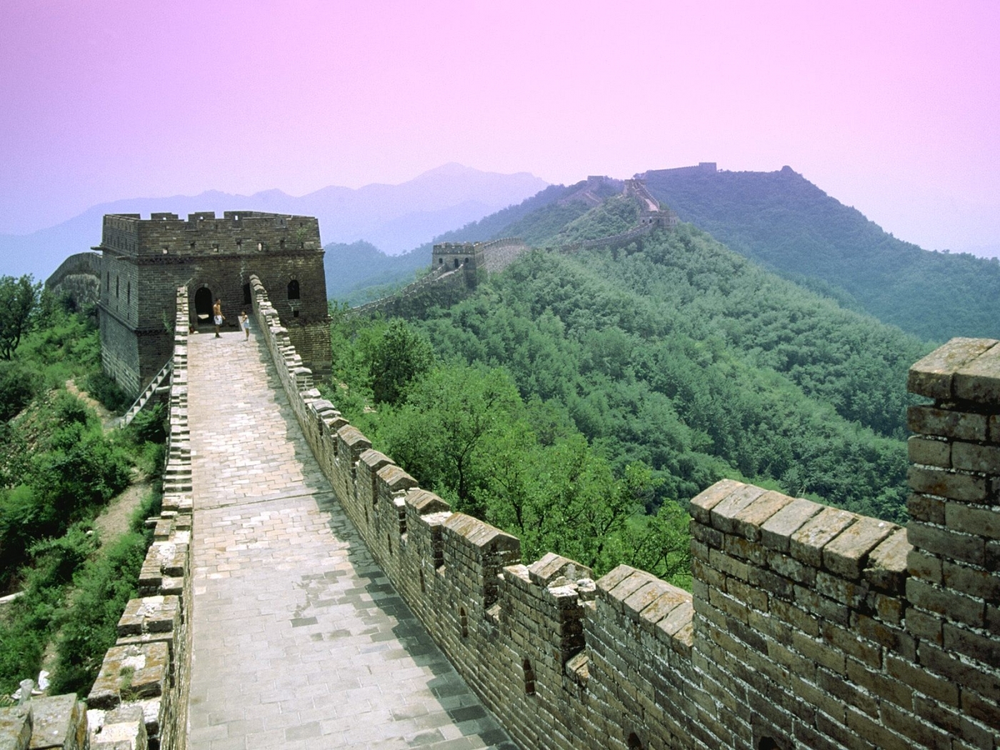27359 descargar fondo de pantalla gran muralla china, paisaje, arquitectura: protectores de pantalla e imágenes gratis