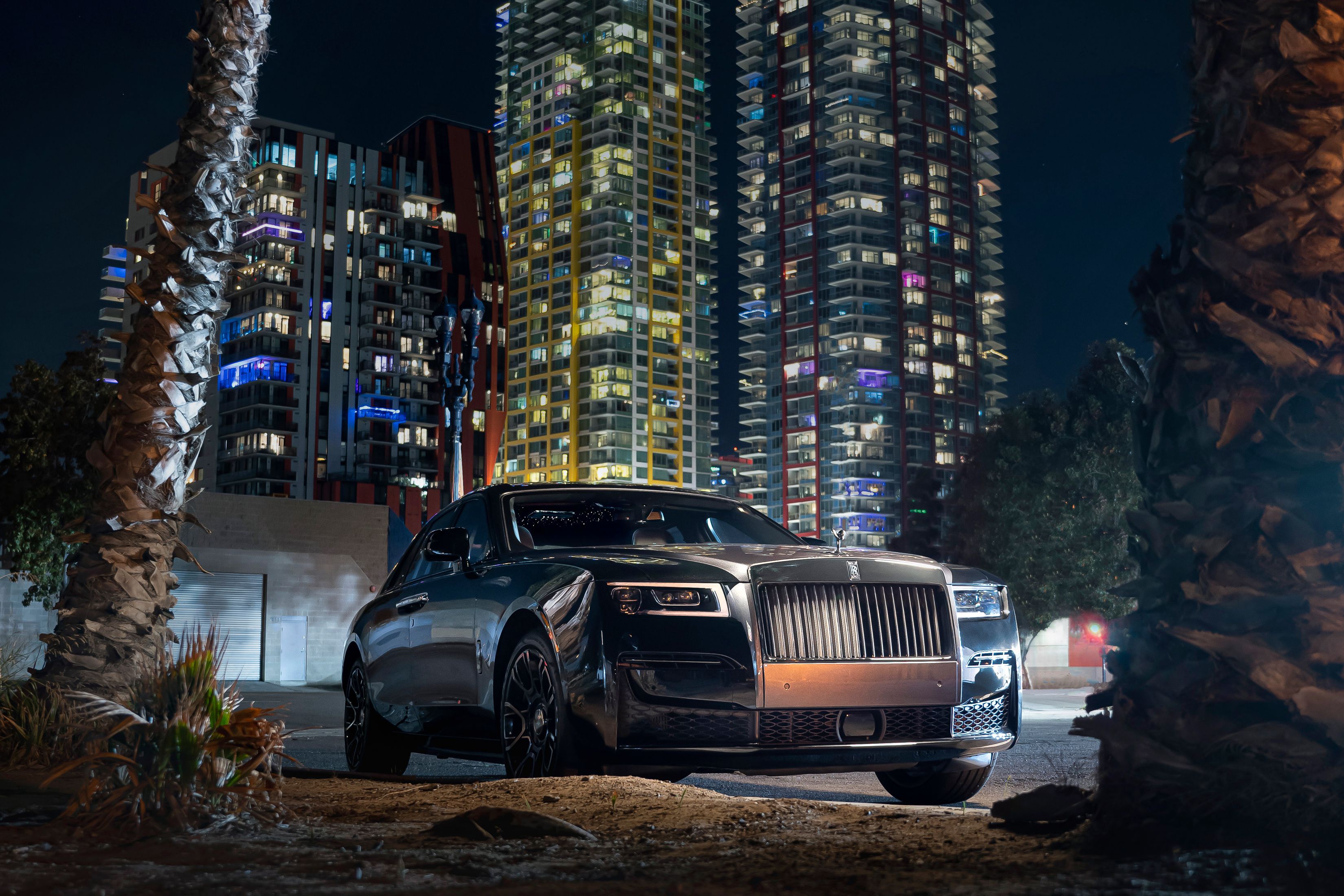 Rolls Royce Ghost 2021 черный