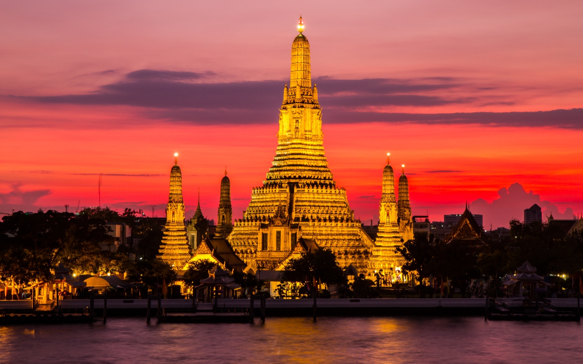 bangkok, Sunset, Thailand Wallpapers HD / Desktop and Mobile Backgrounds