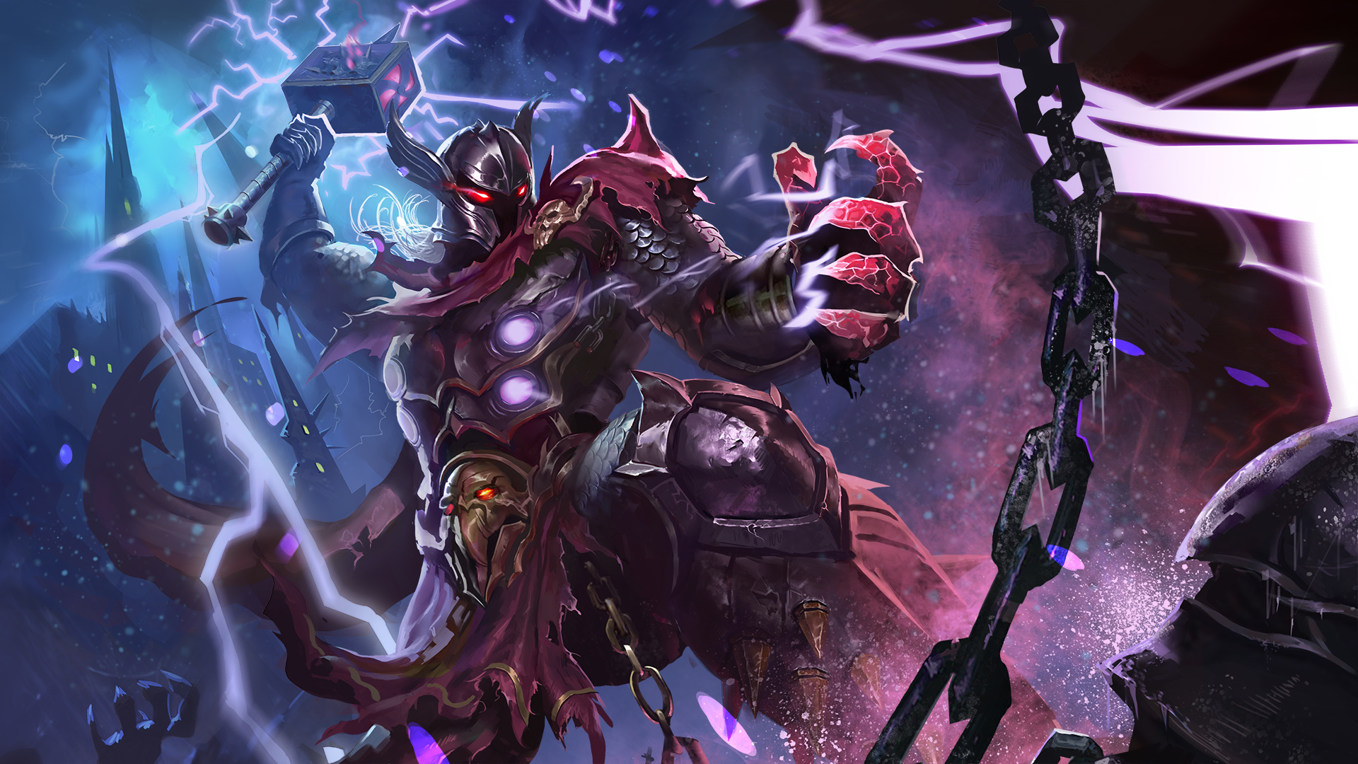 Free download wallpaper Warrior, Armor, Video Game, Heroes Of Newerth, Thunderbringer (Heroes Of Newerth) on your PC desktop