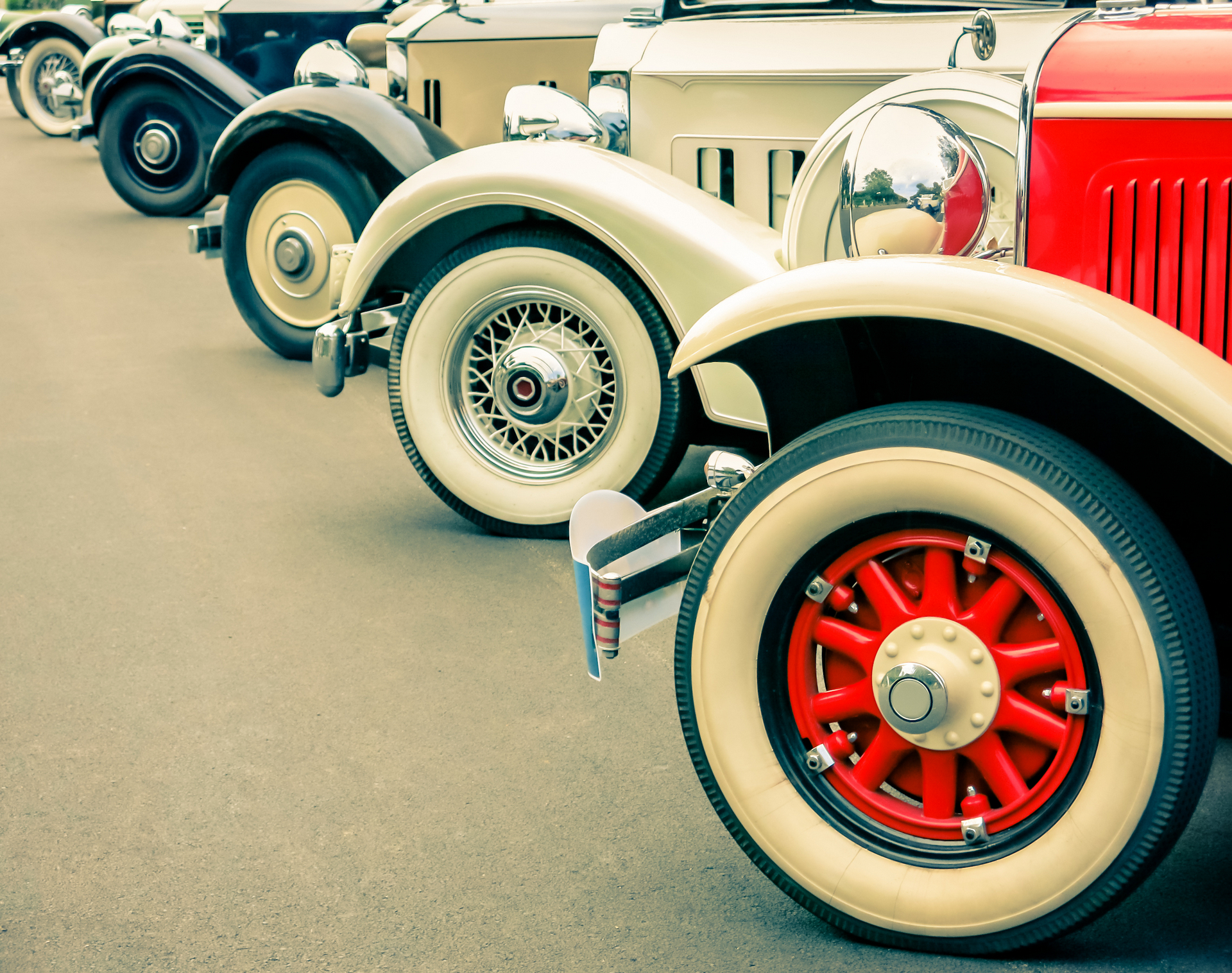 vehicles, vintage car, wheel Smartphone Background