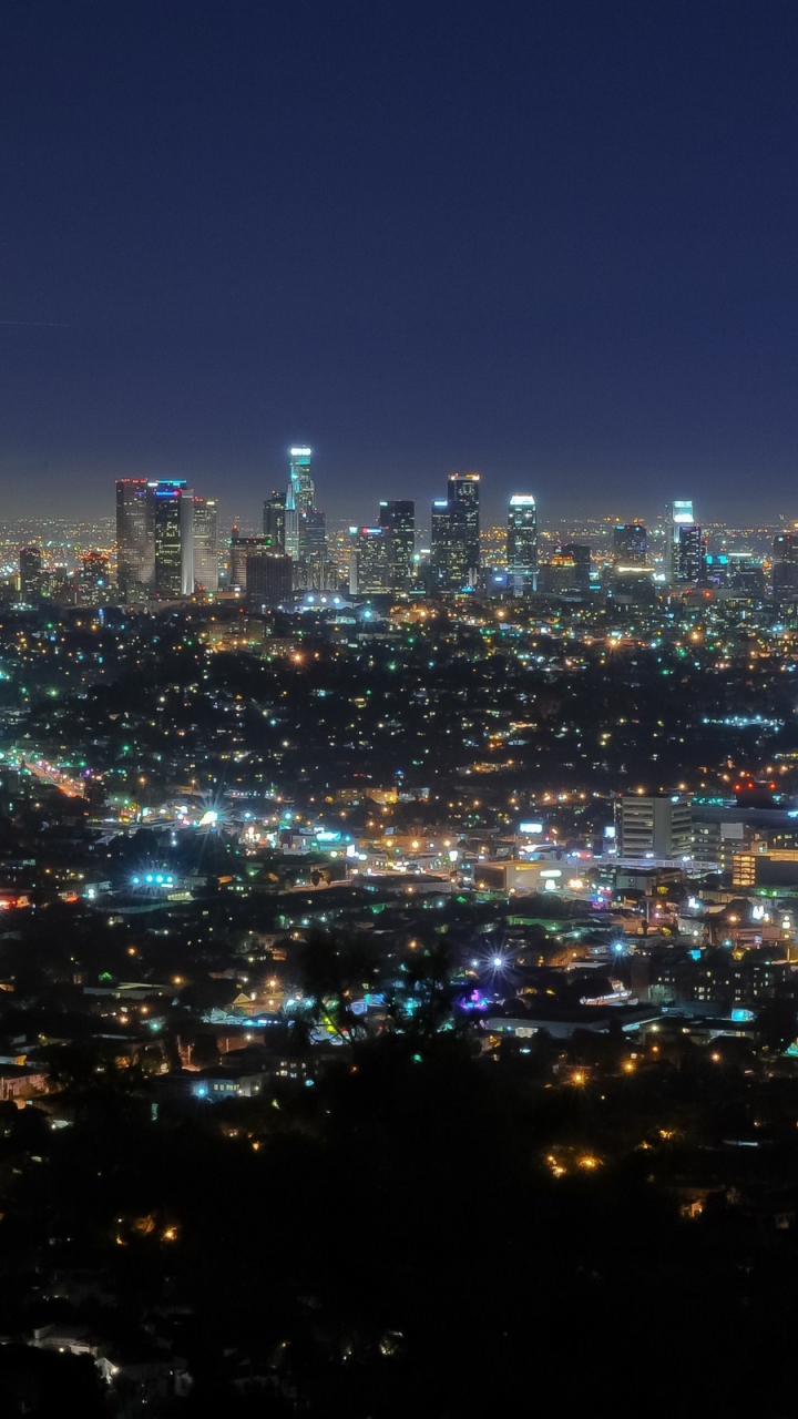 Download mobile wallpaper Los Angeles, Cities, Man Made for free.