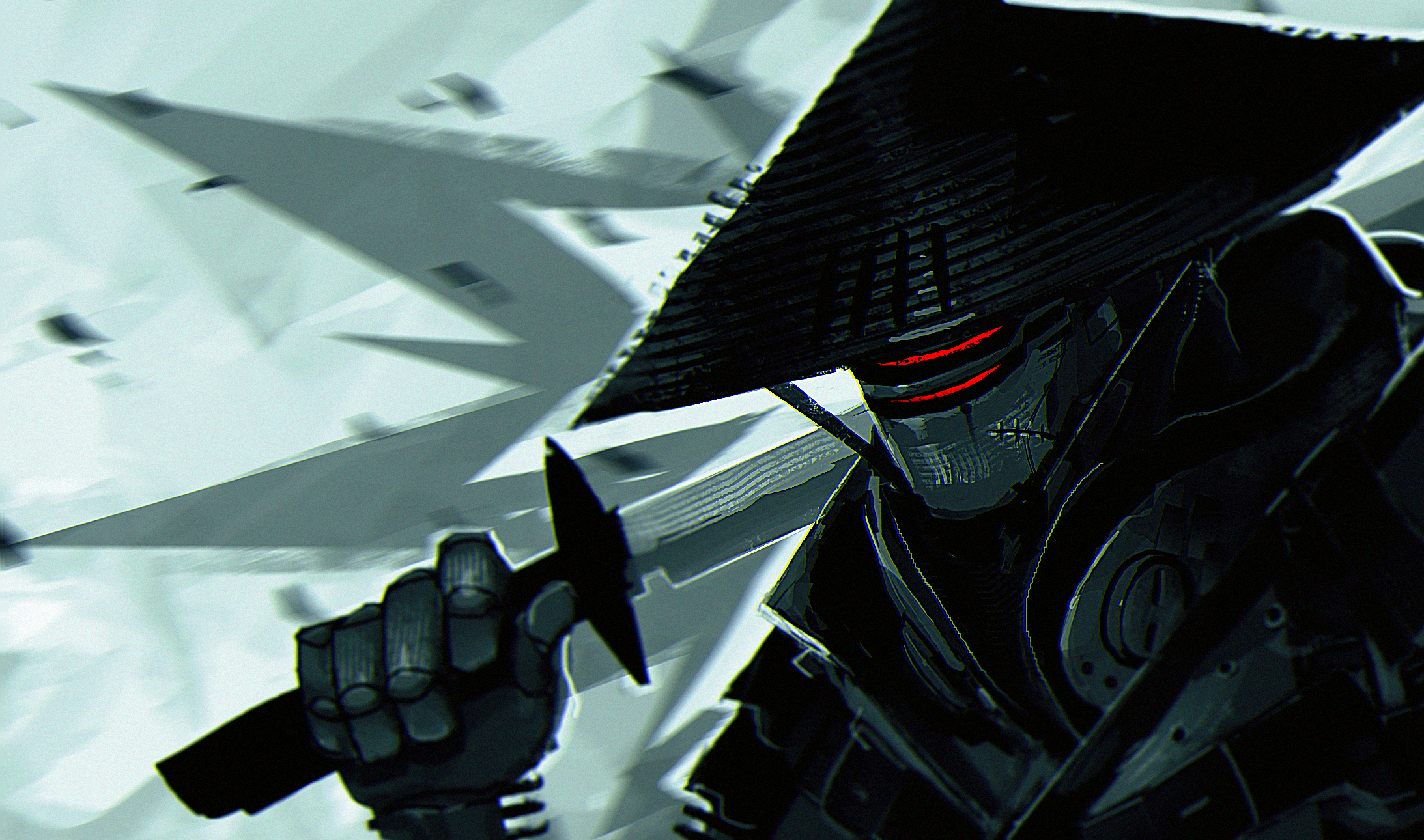 Cyberpunk samurai wallpaper фото 87