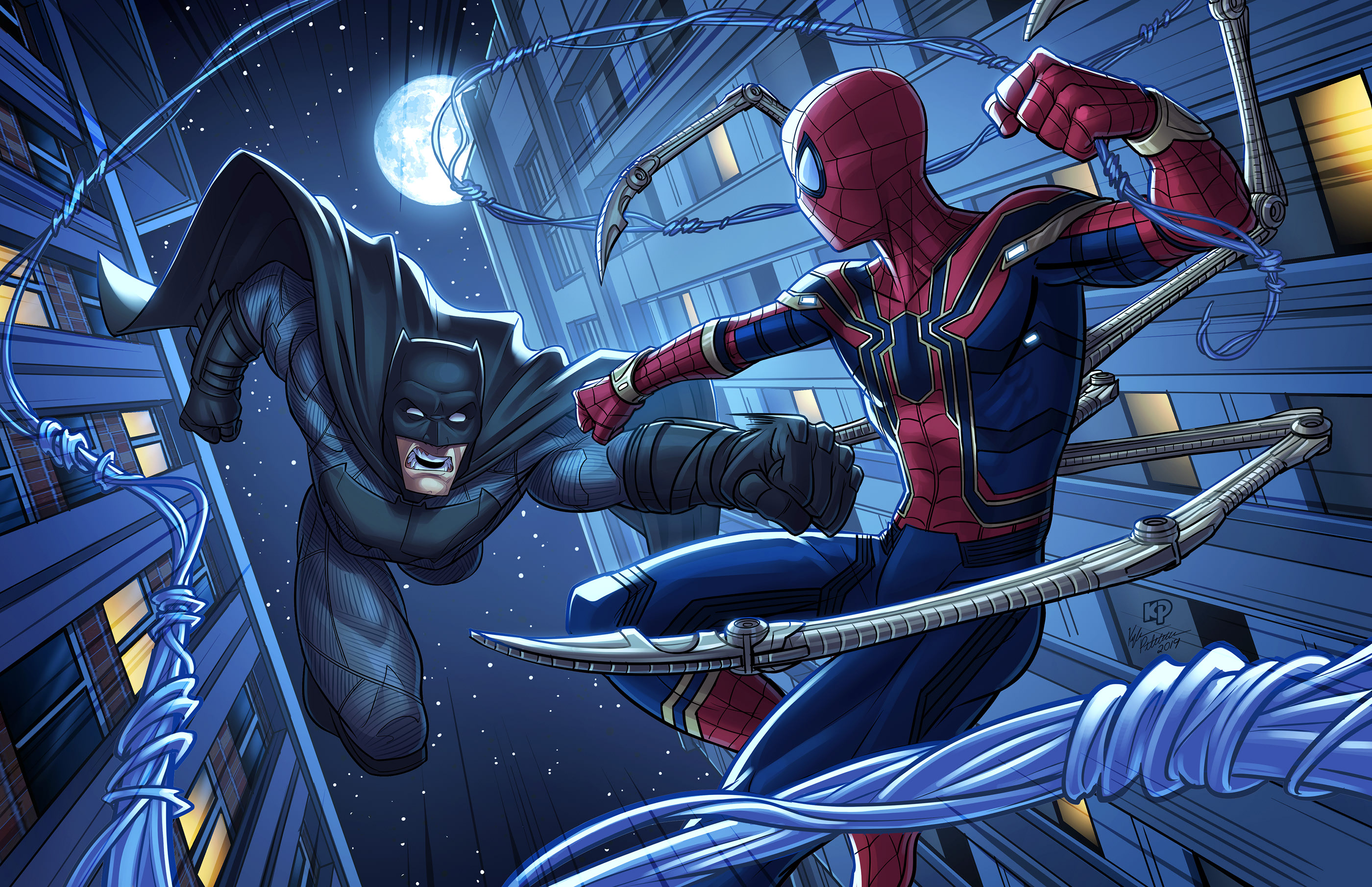 Spider man vs Batman