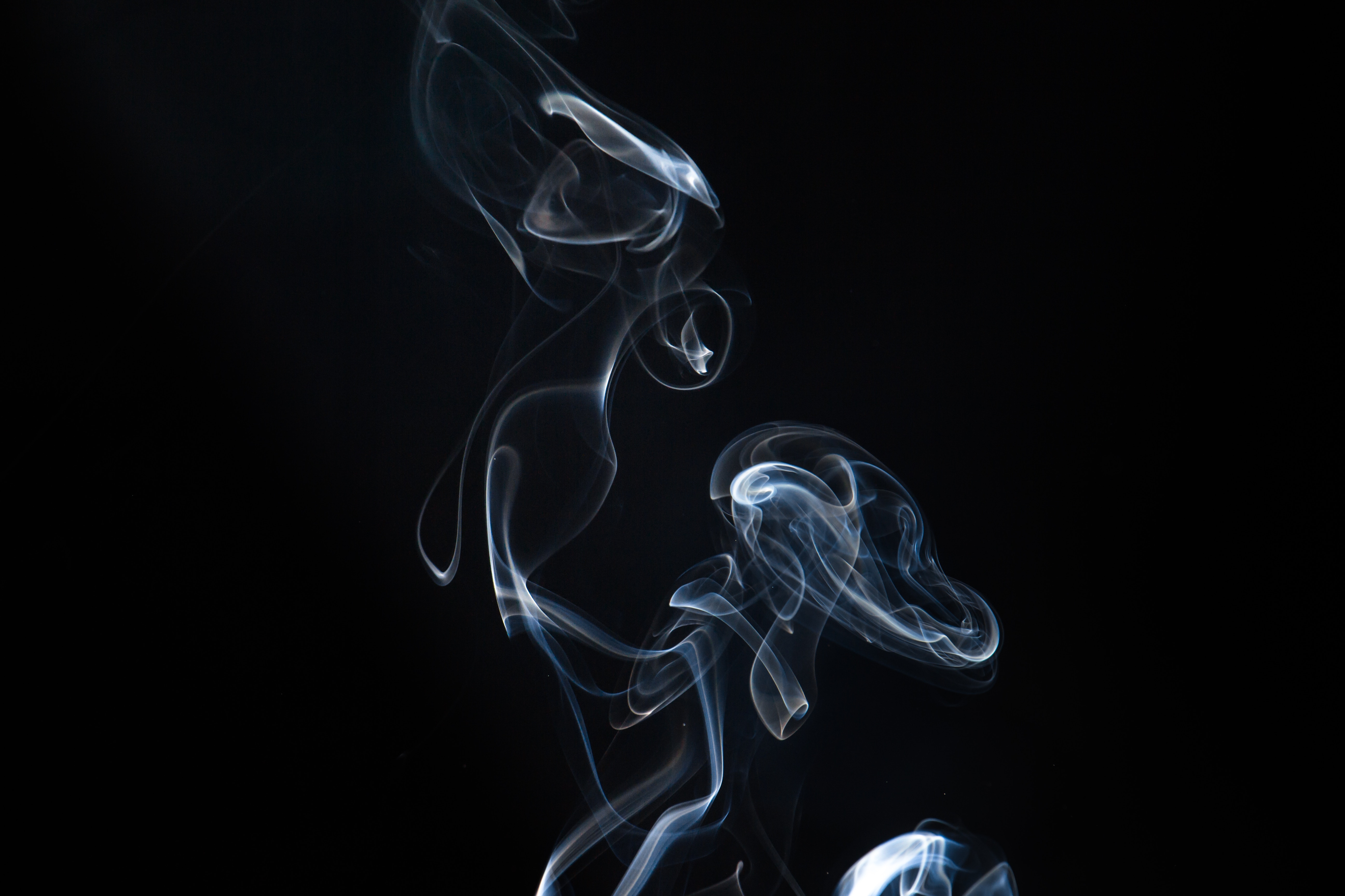 dark background, abstract, smoke, shroud Full HD