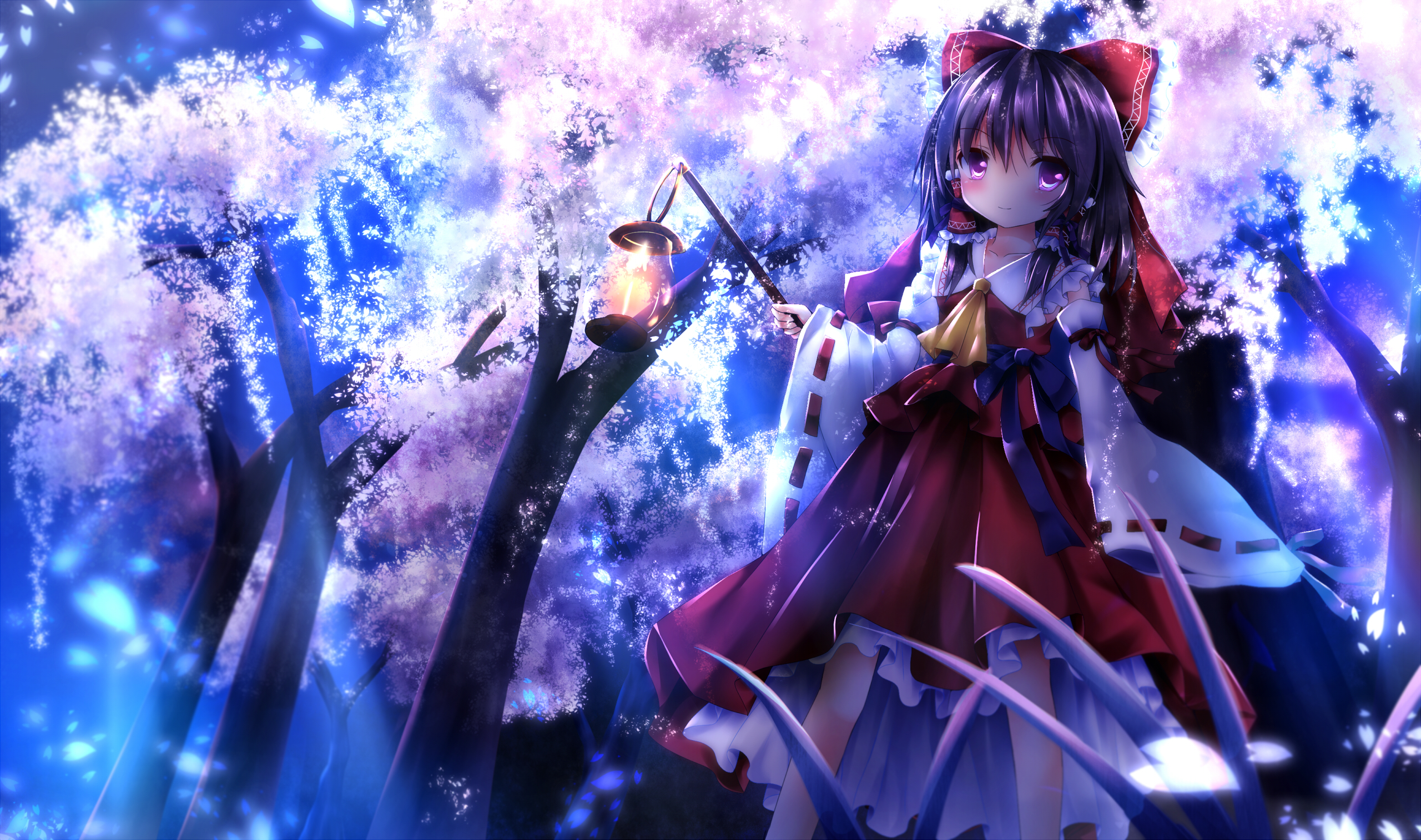 Touhou wallpaper. Рика Хакурей. Рейму Хакурей кимоно. Рейму Touhou обои. Reimu hakurei Violet.