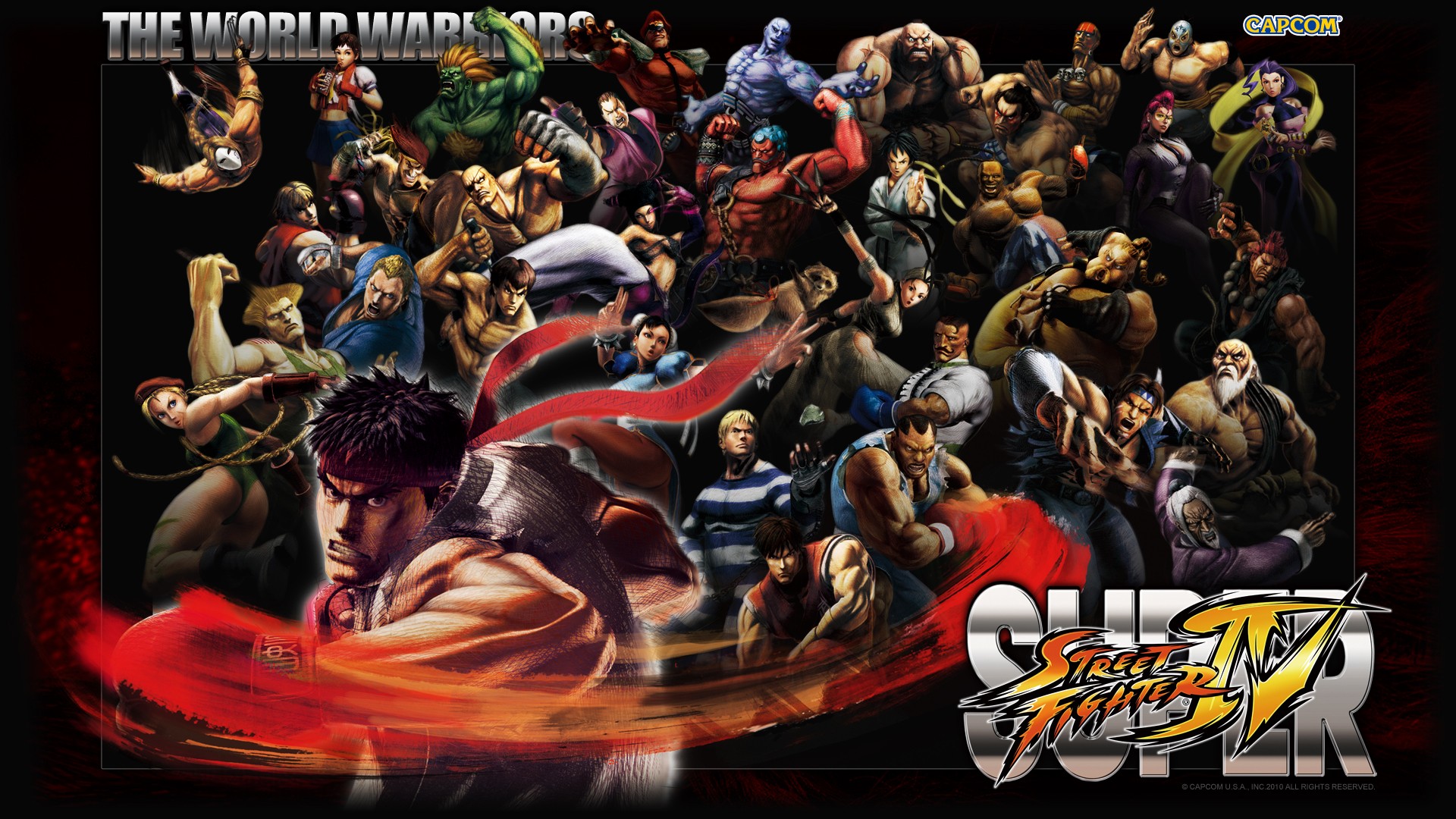 32k Street Fighter Wallpaper