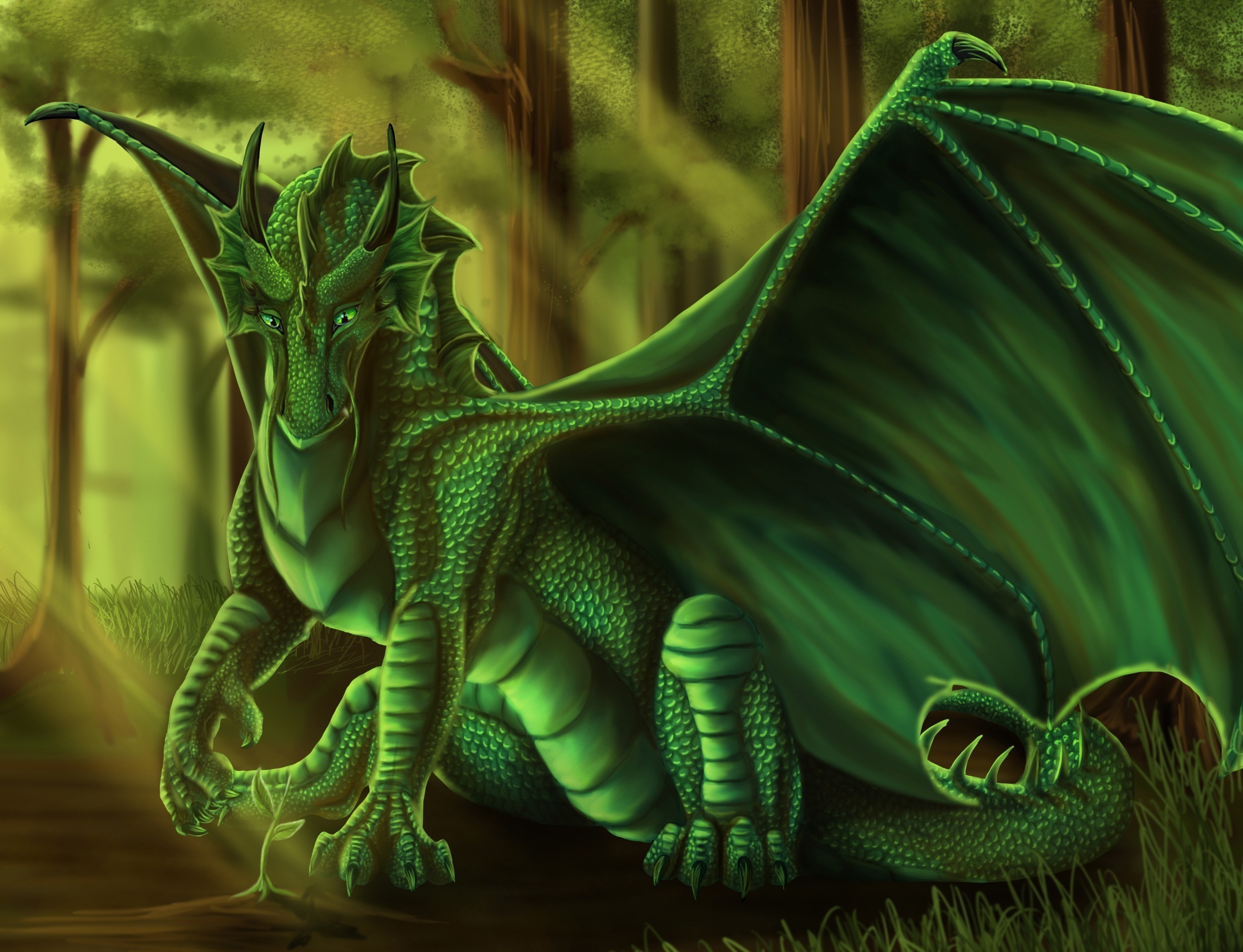 Download background fantasy, dragons