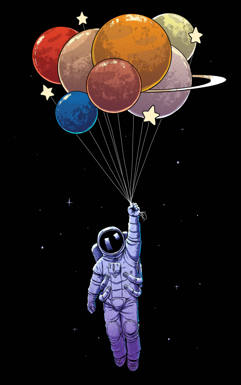 1413235 免費下載壁紙 科幻, 宇航员, 宇航服, 气球 屏保和圖片