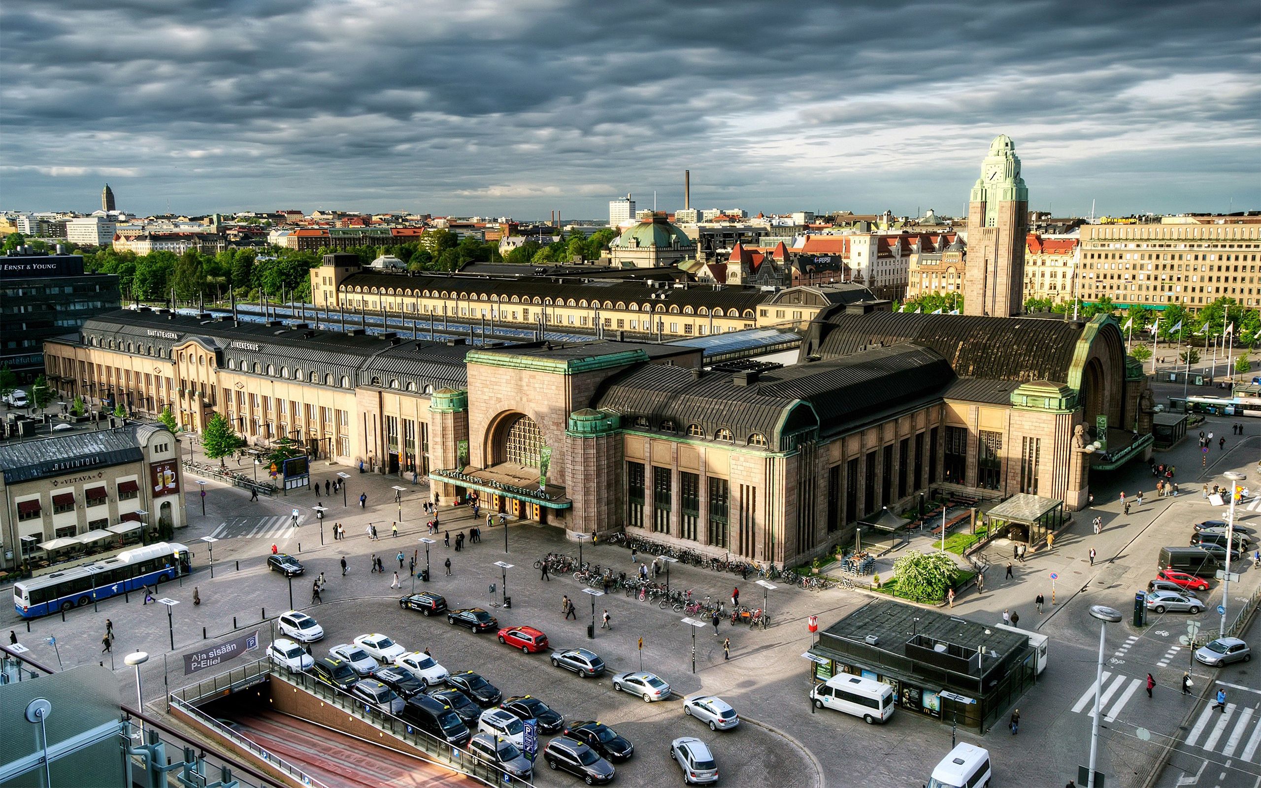 finland, helsinki, cities, view from above, hdr, capital HD wallpaper