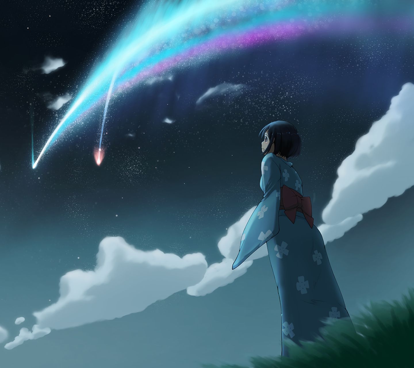 Падающая Комета аниме