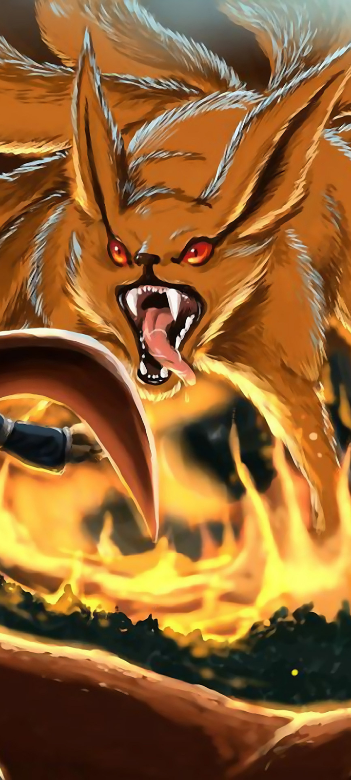 Red Fire Fox Wallpapers Background 1920x1080 Nine Tailed Fox Pictures  Background Image And Wallpaper for Free Download