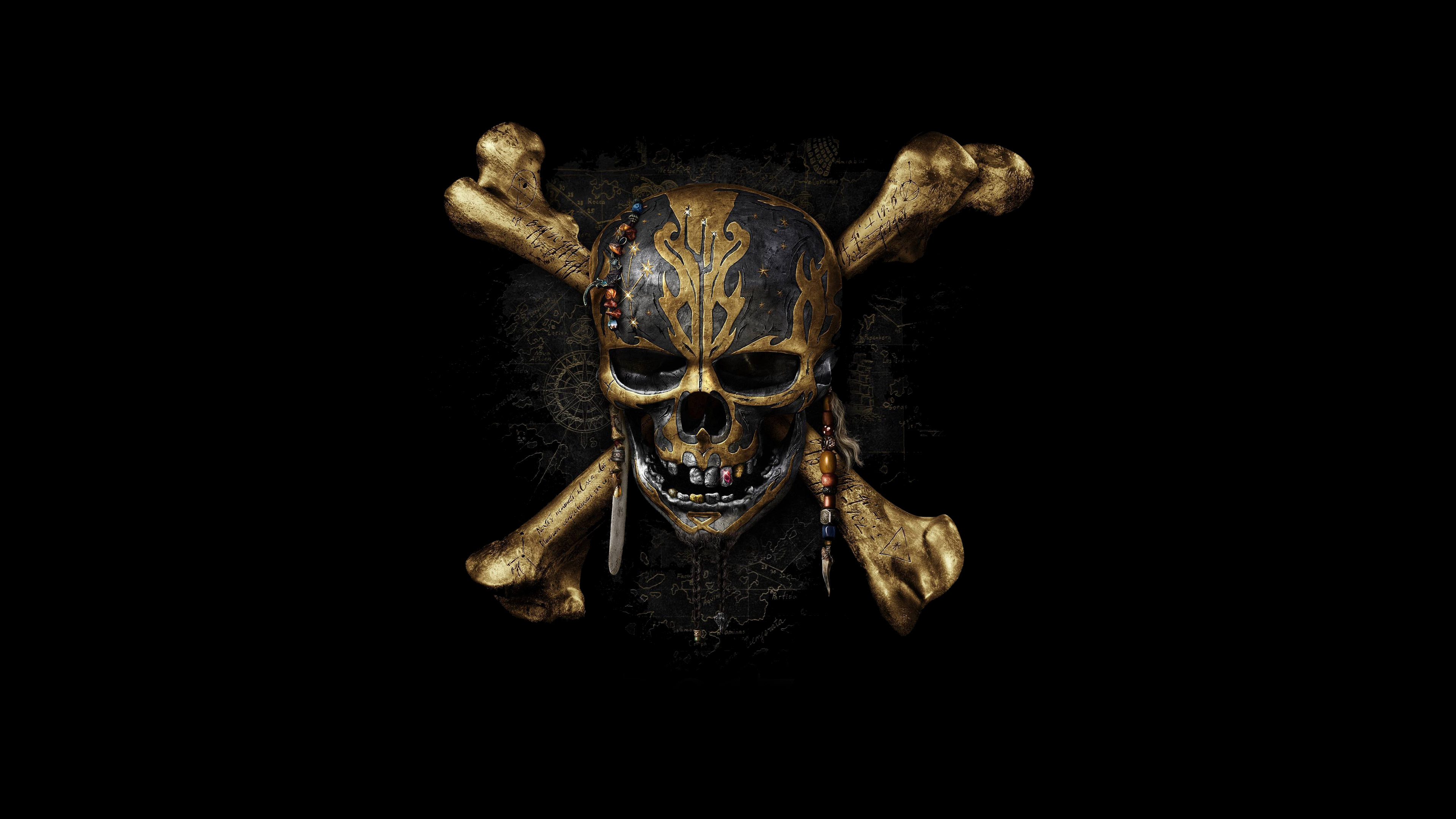 skull, pirates of the caribbean: dead men tell no tales, pirates of the caribbean, movie wallpapers for tablet